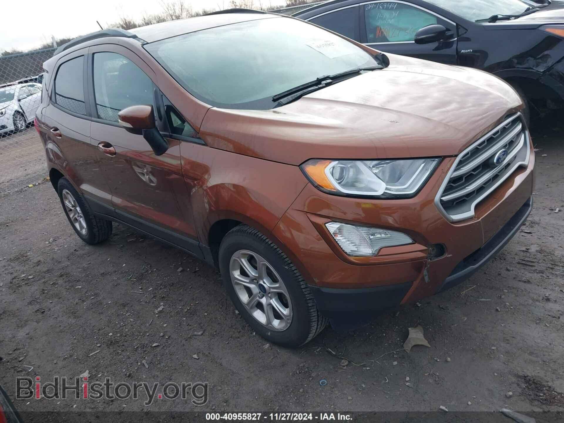 Photo MAJ3S2GE2KC299972 - FORD ECOSPORT 2019