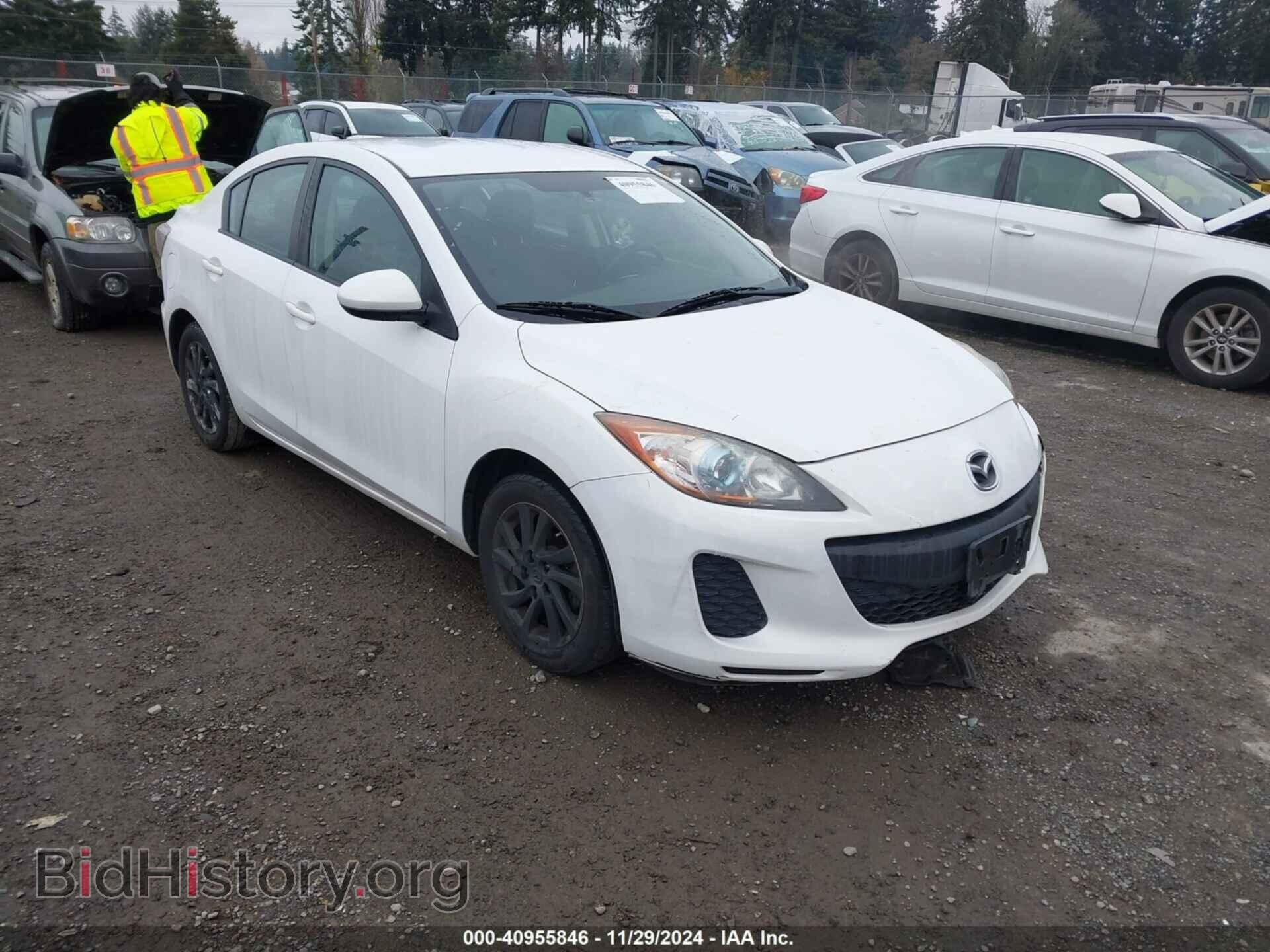 Photo JM1BL1V88C1659611 - MAZDA MAZDA3 2012