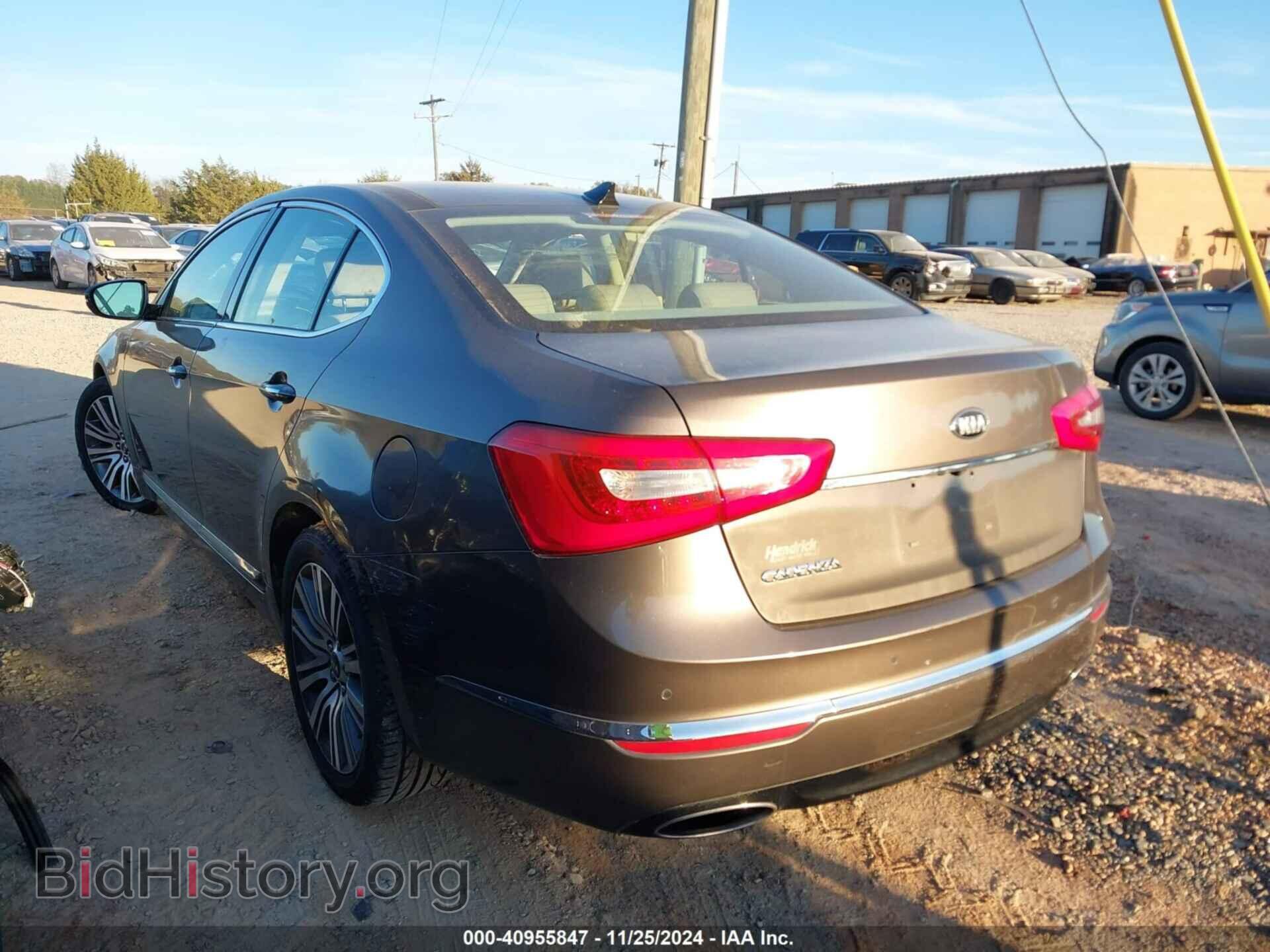 2014 KIA CADENZA - VIN: KNALN4D75E5146379 - Фото 3