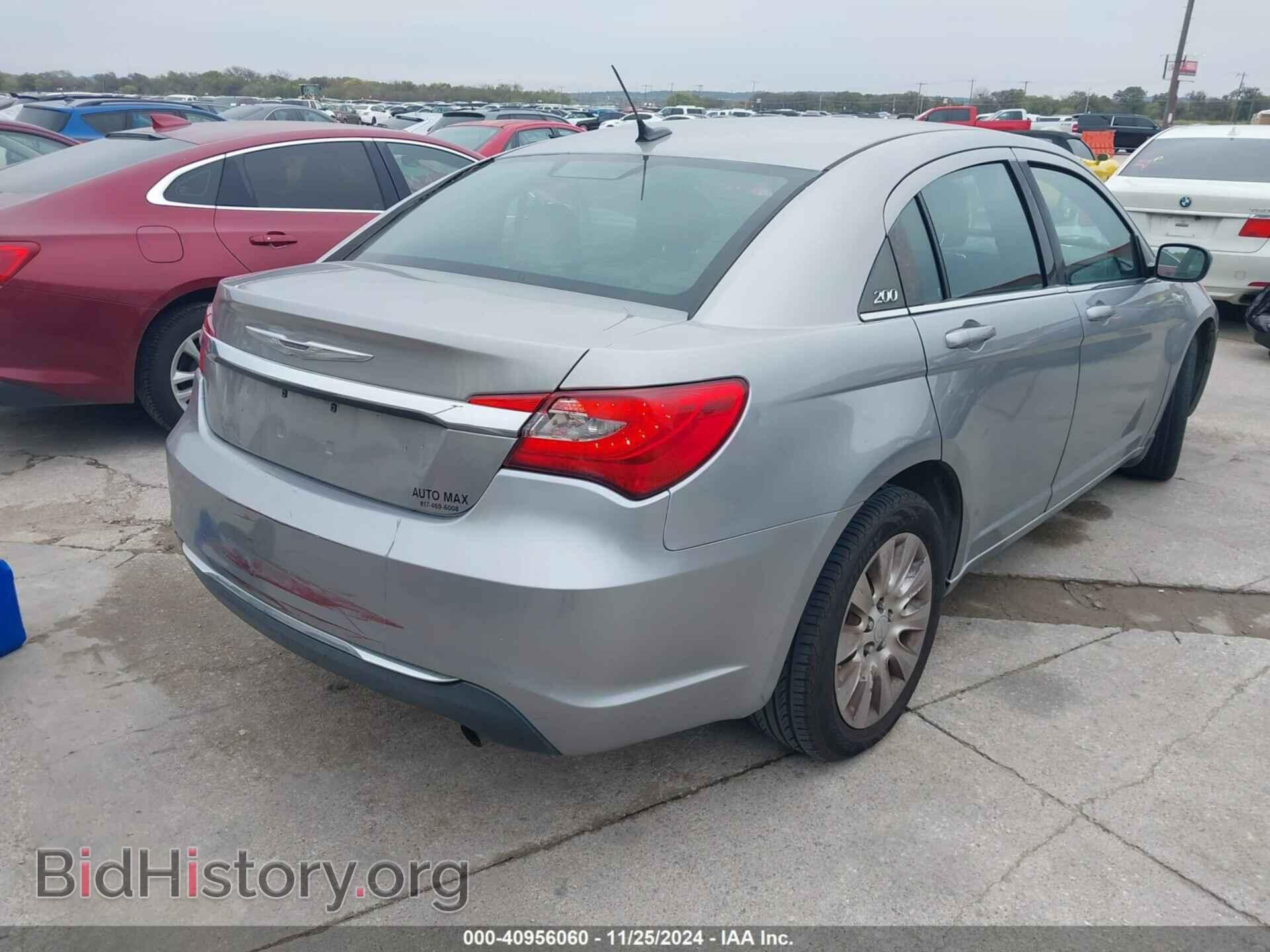 2014 CHRYSLER 200 - VIN: 1C3CCBABXEN122508 - Фото 4