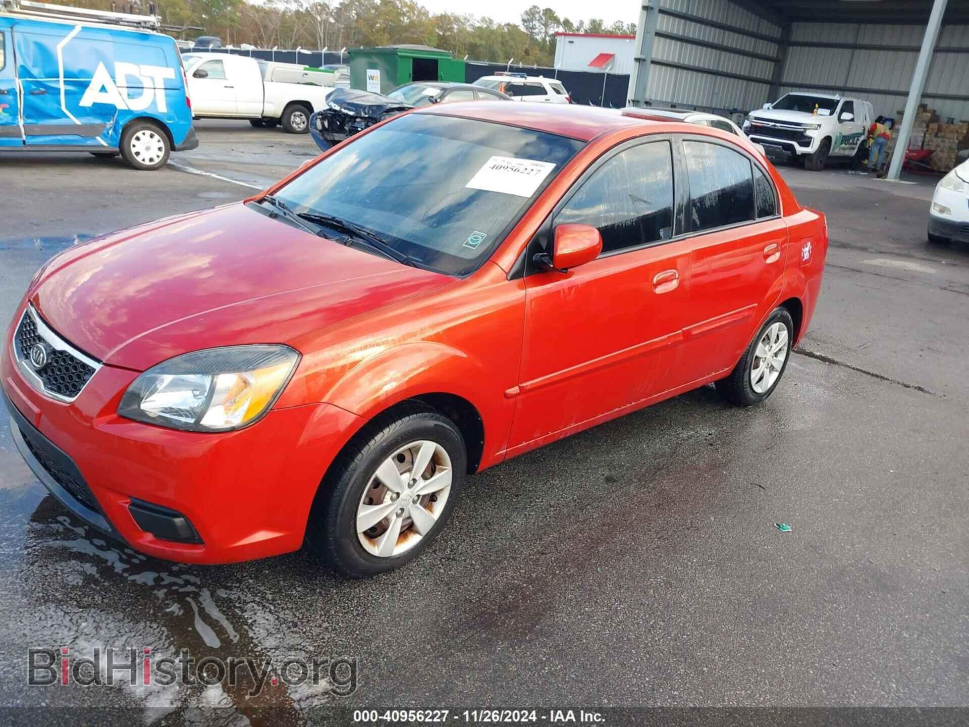 2011 KIA RIO - VIN: KNADH4A32B6750135 - Фото 2
