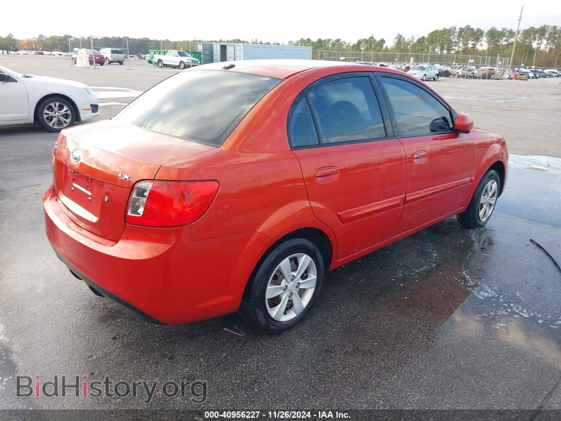2011 KIA RIO - VIN: KNADH4A32B6750135 - Фото 4