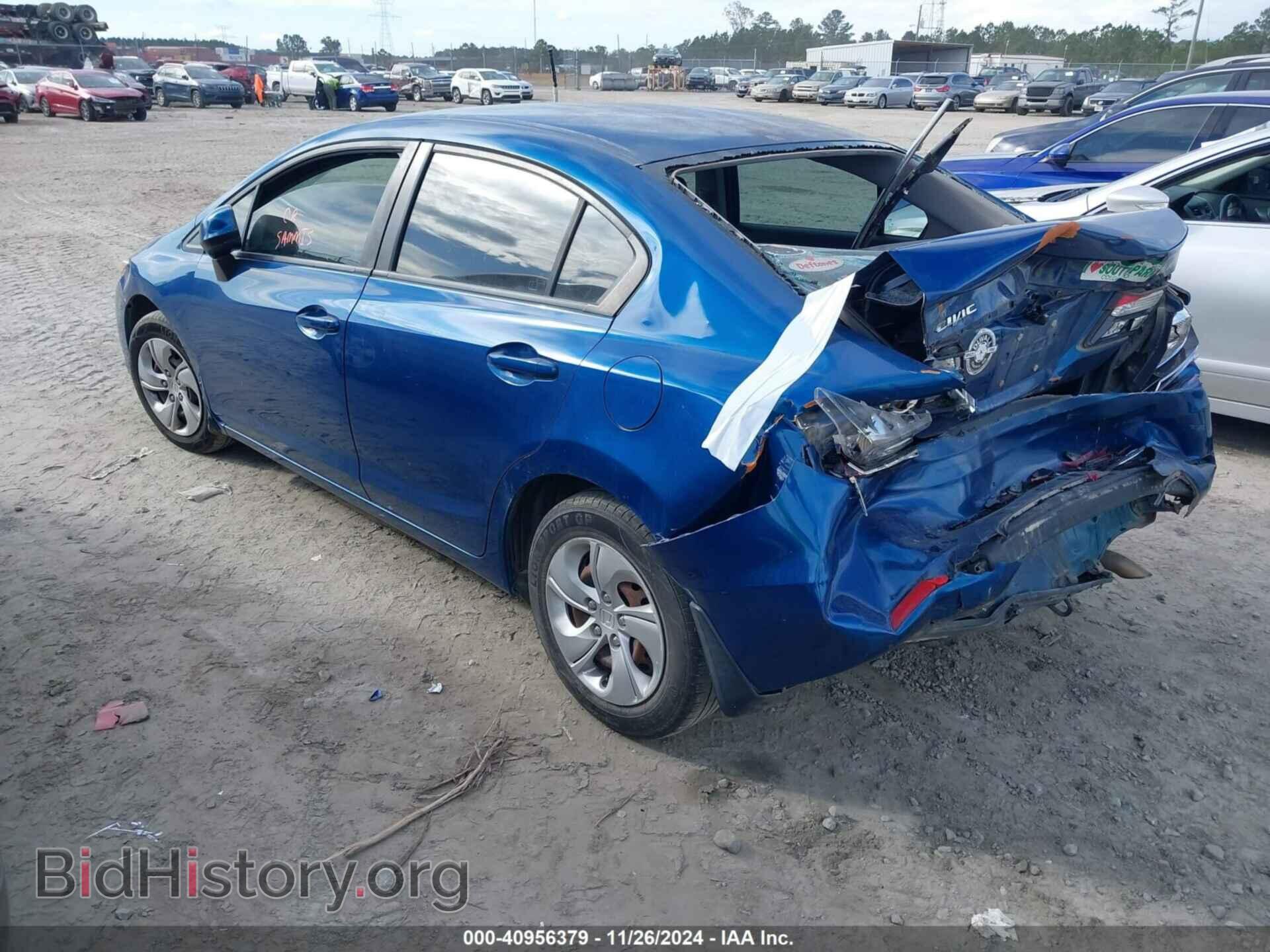 2013 HONDA CIVIC - VIN: 2HGFB2F56DH568825 - Фото 3