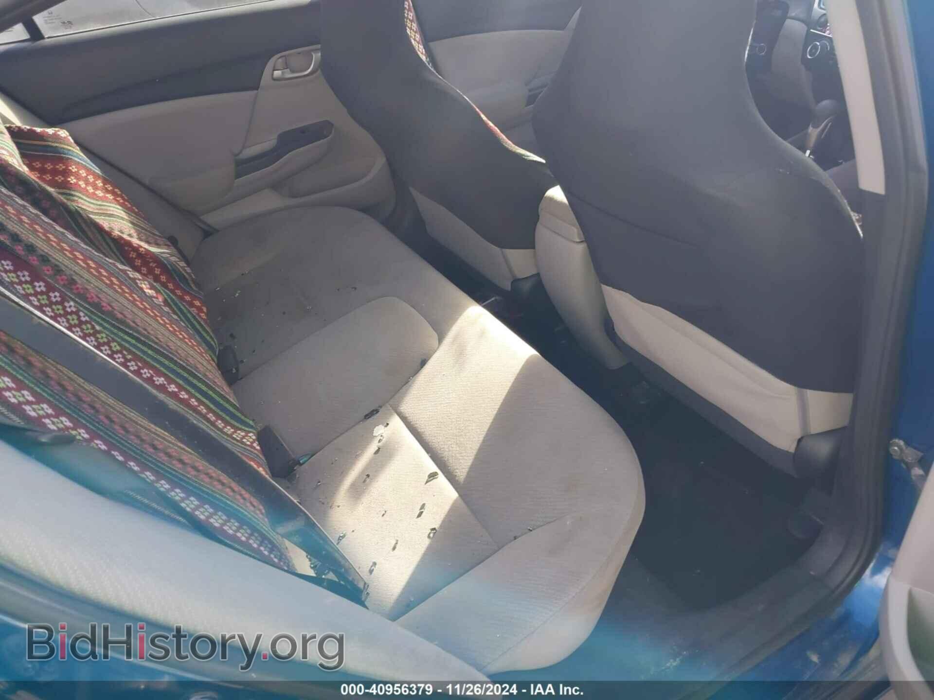 2013 HONDA CIVIC - VIN: 2HGFB2F56DH568825 - Фото 8