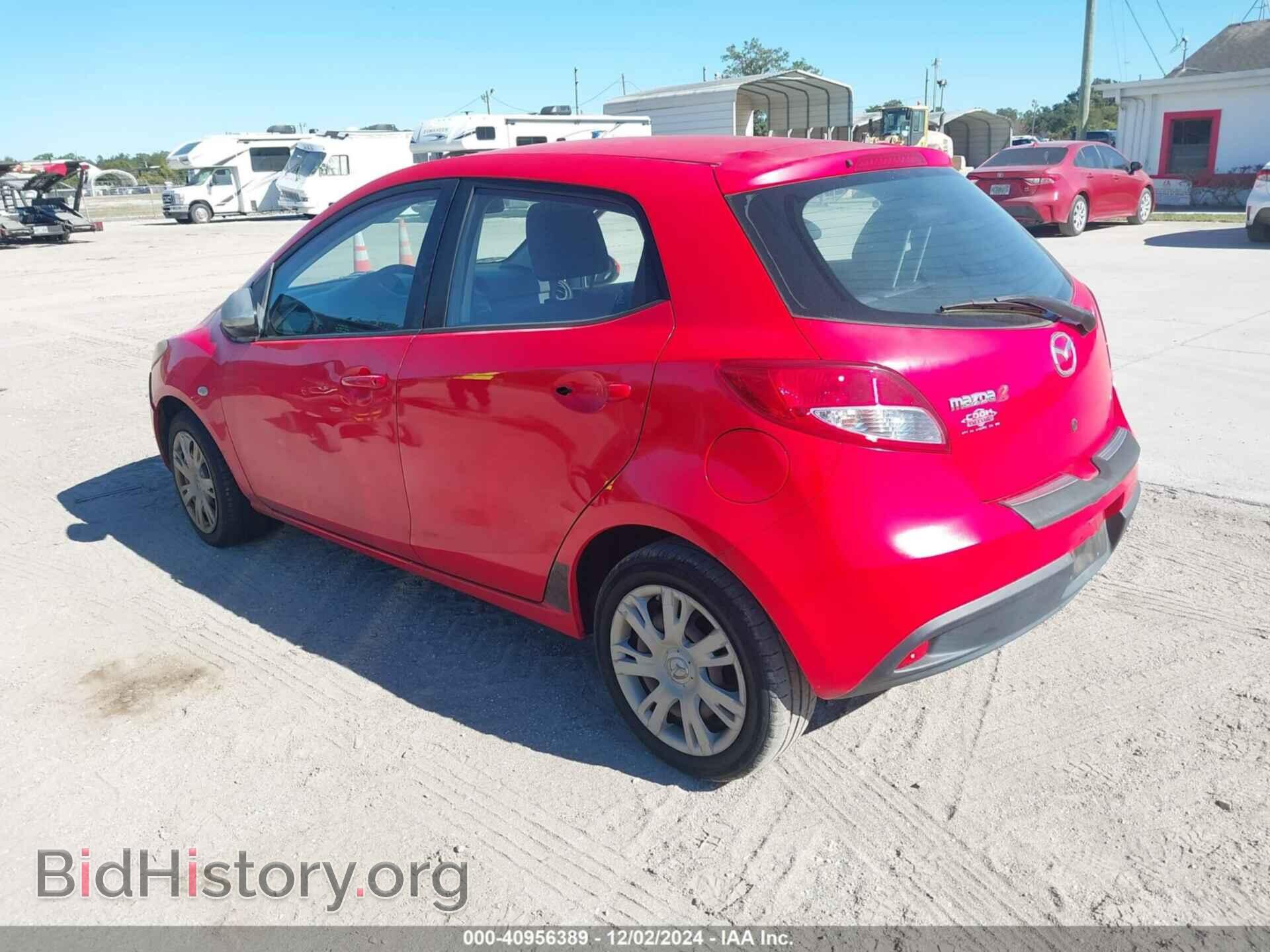 2013 MAZDA MAZDA2 - VIN: JM1DE1KZ8D0159178 - Фото 3