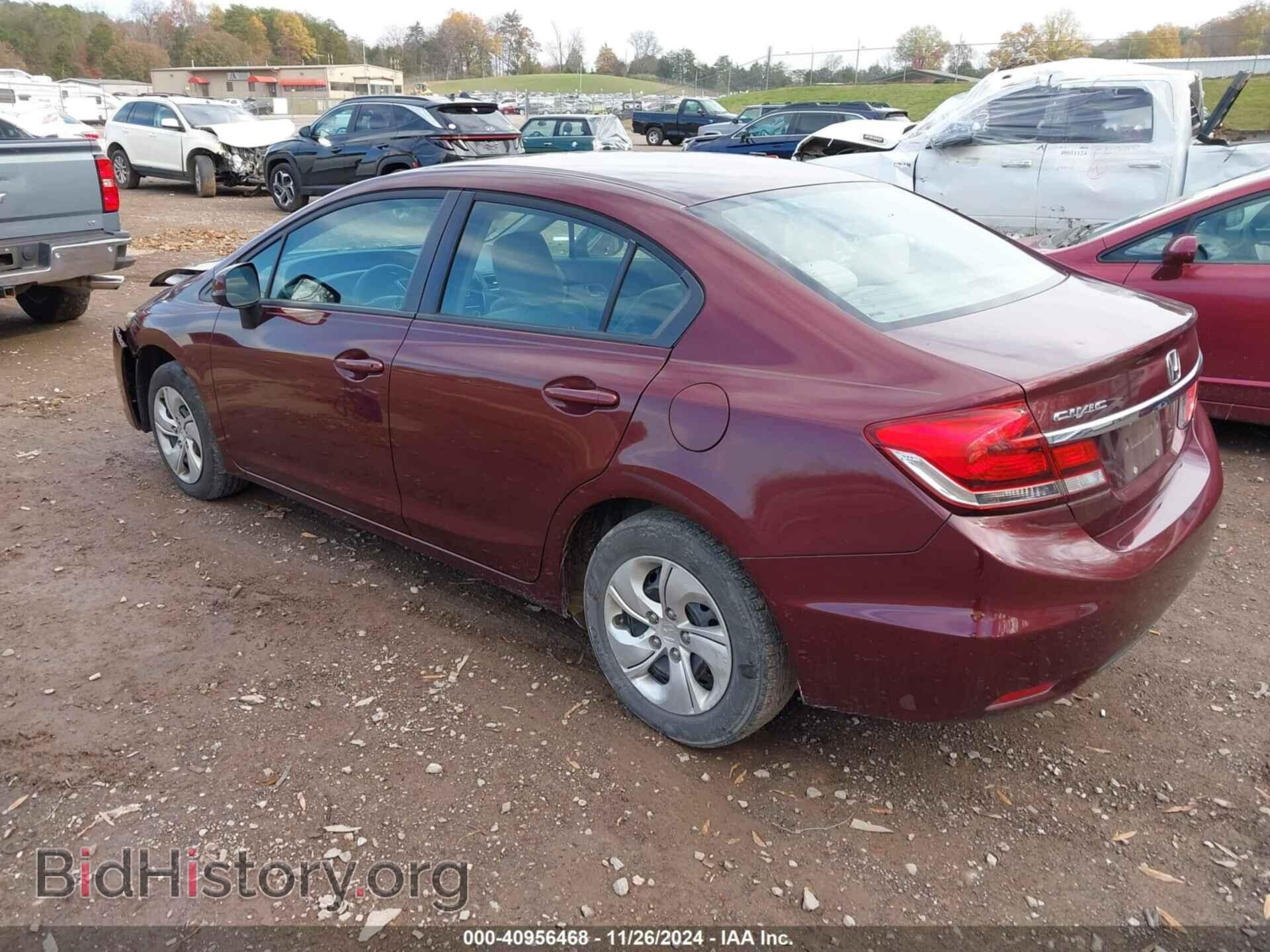 2013 HONDA CIVIC - VIN: 19XFB2F5XDE091505 - Фото 3