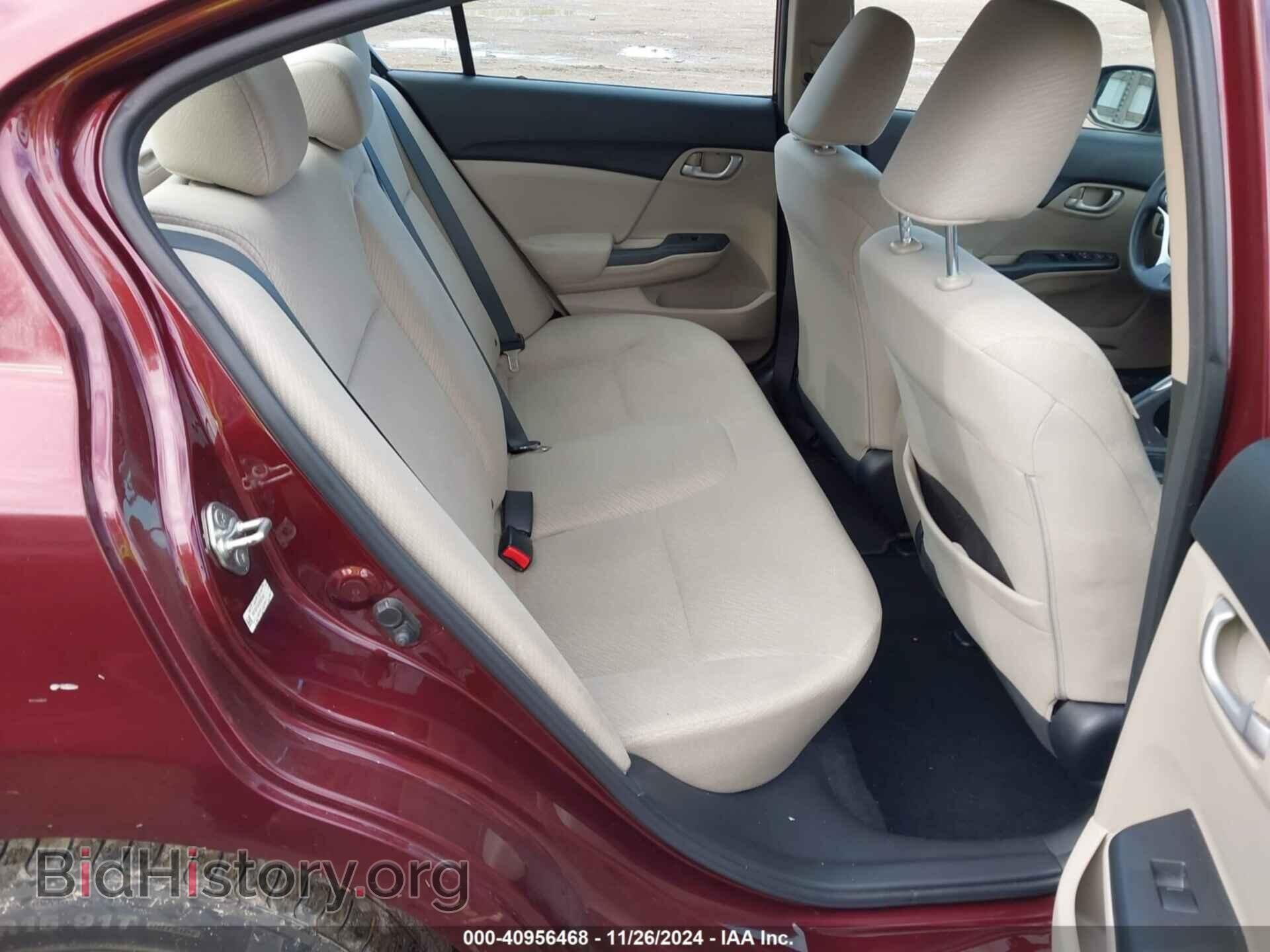 2013 HONDA CIVIC - VIN: 19XFB2F5XDE091505 - Фото 8