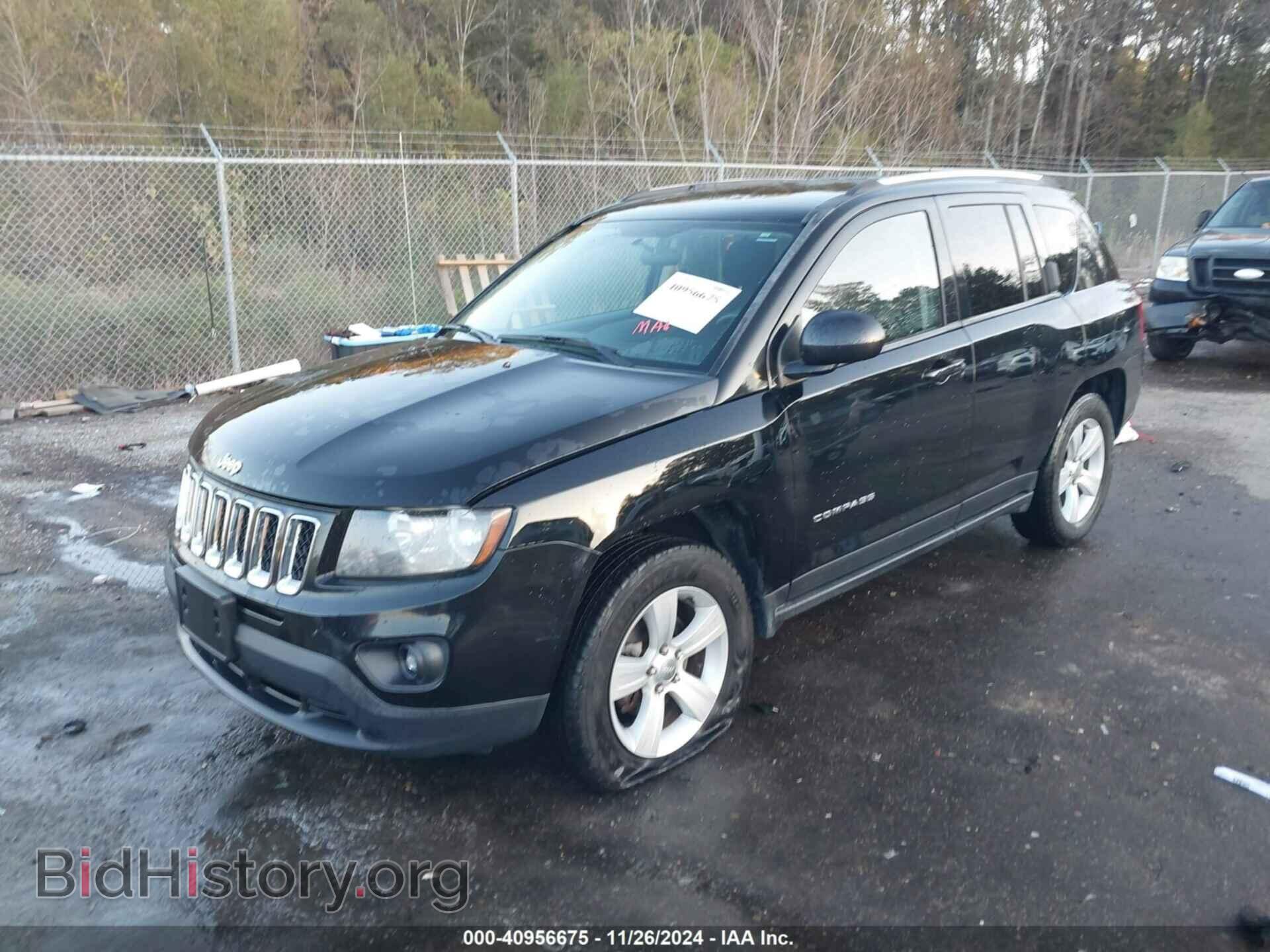 2014 JEEP COMPASS - VIN: 1C4NJDBB3ED800445 - Фото 2