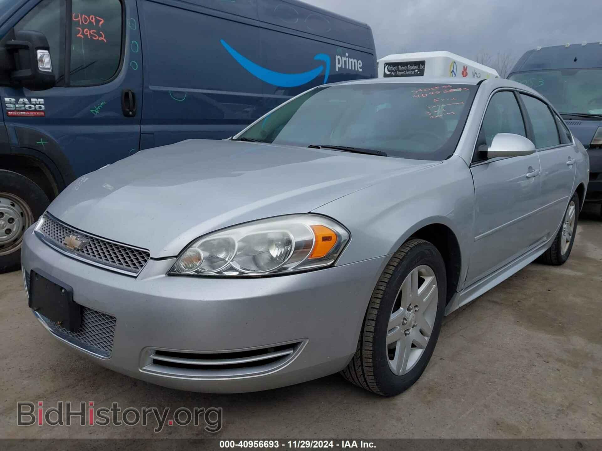 2012 CHEVROLET IMPALA - VIN: 2G1WG5E36C1218287 - Фото 2