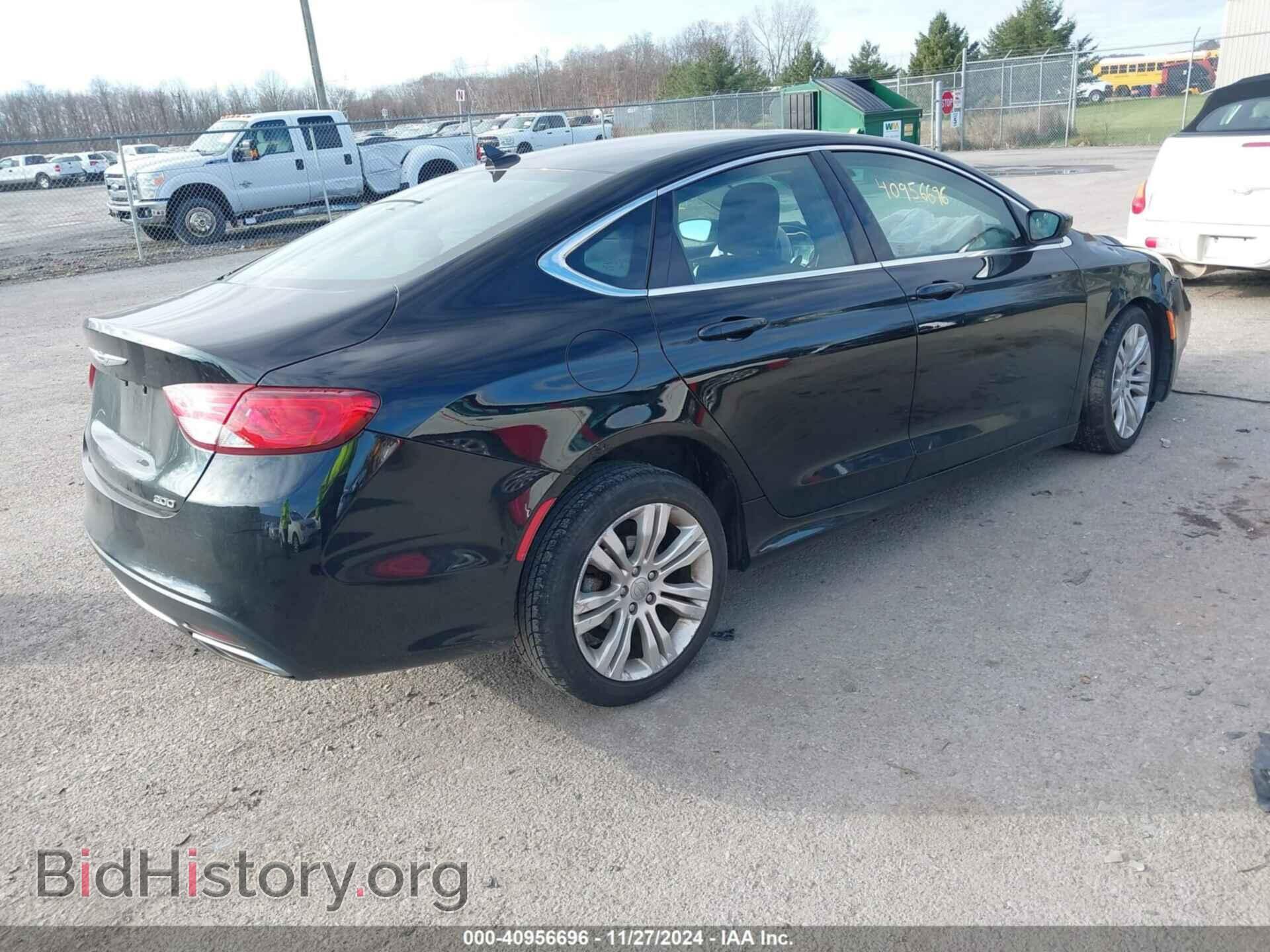 2016 CHRYSLER 200 - VIN: 1C3CCCAG0GN119461 - Фото 4