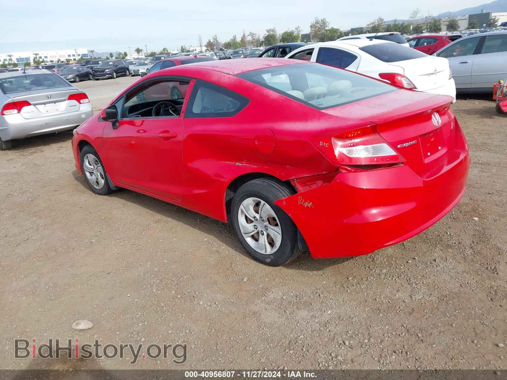 2013 HONDA CIVIC - VIN: 2HGFG3B54DH509804 - Фото 3