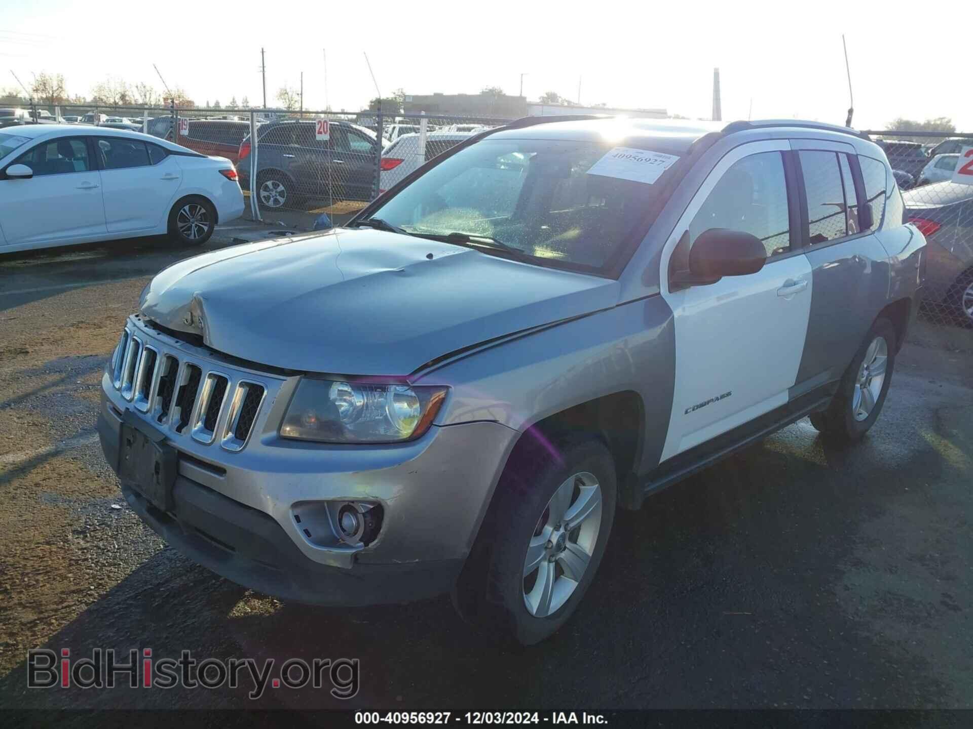 2016 JEEP COMPASS - VIN: 1C4NJDBB9GD509094 - Фото 2