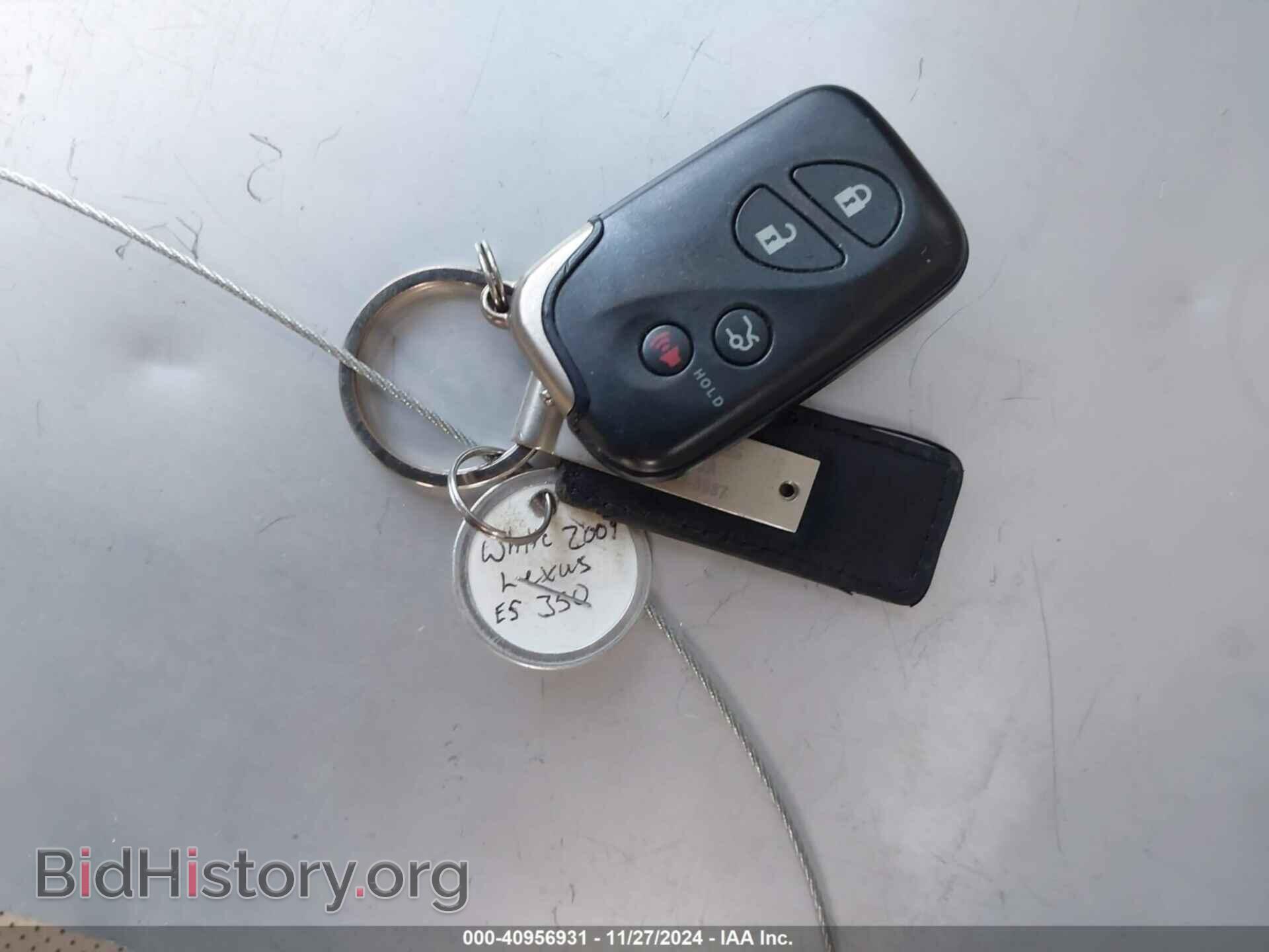 2009 LEXUS ES 350 - VIN: JTHBJ46G992301772 - Фото 11