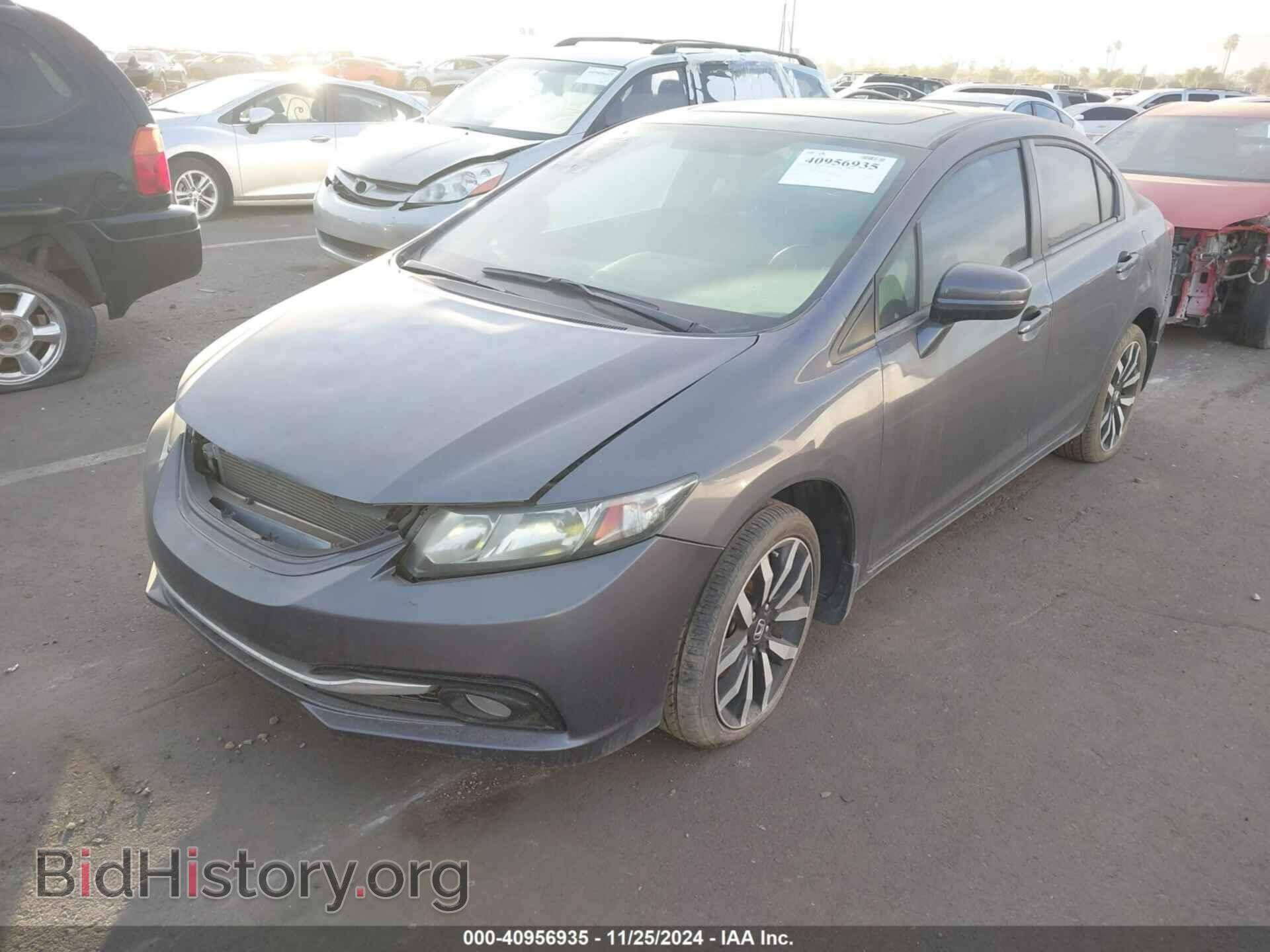 2015 HONDA CIVIC - VIN: 2HGFB2F99FH514845 - Фото 2