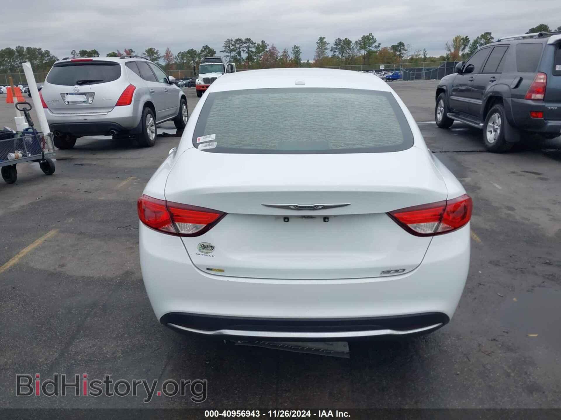 2015 CHRYSLER 200 - VIN: 1C3CCCABXFN603494 - Фото 16