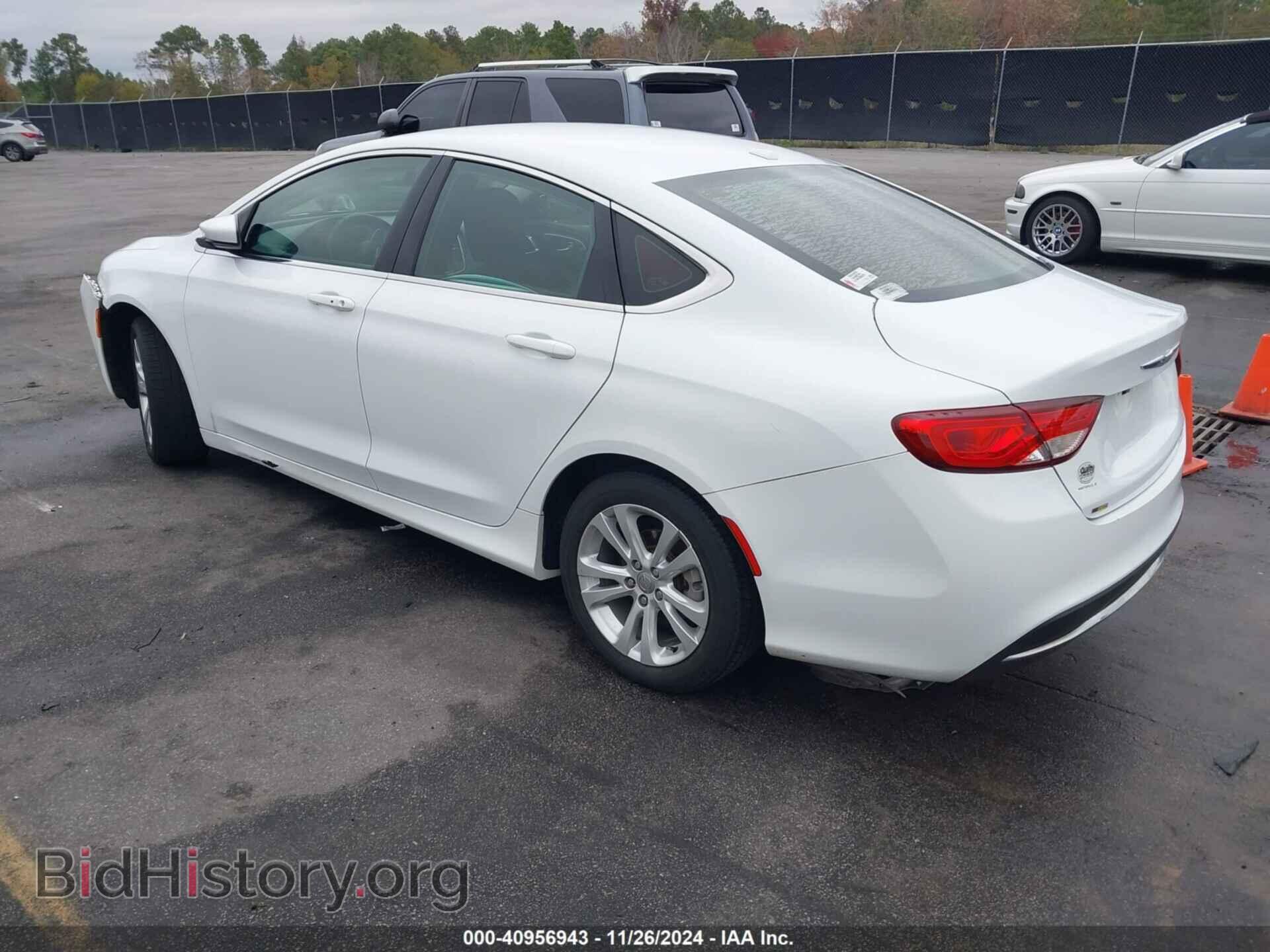 2015 CHRYSLER 200 - VIN: 1C3CCCABXFN603494 - Фото 3