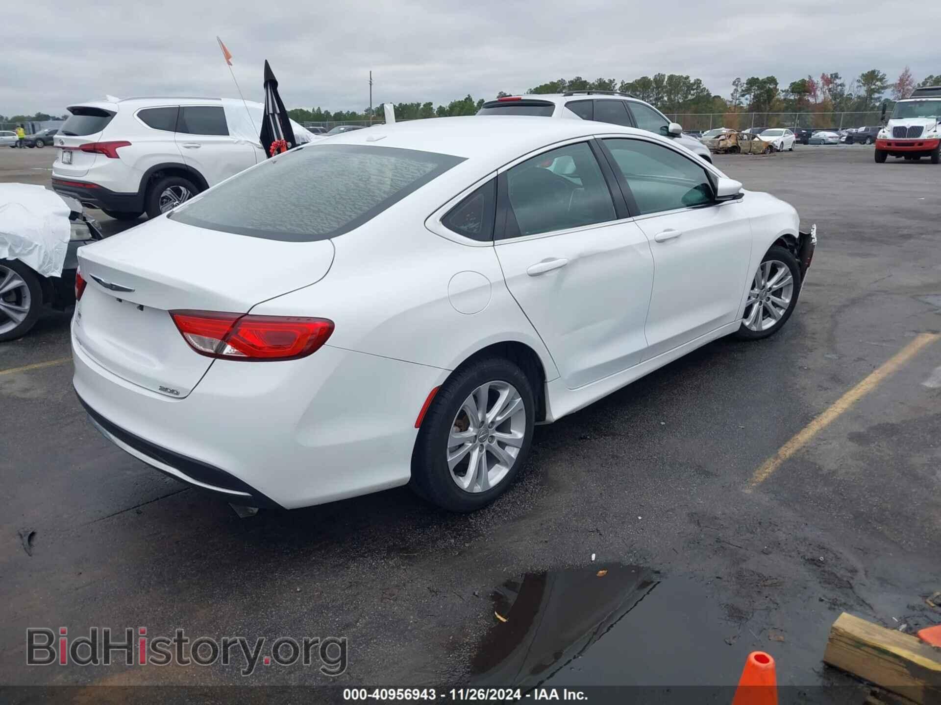 2015 CHRYSLER 200 - VIN: 1C3CCCABXFN603494 - Фото 4