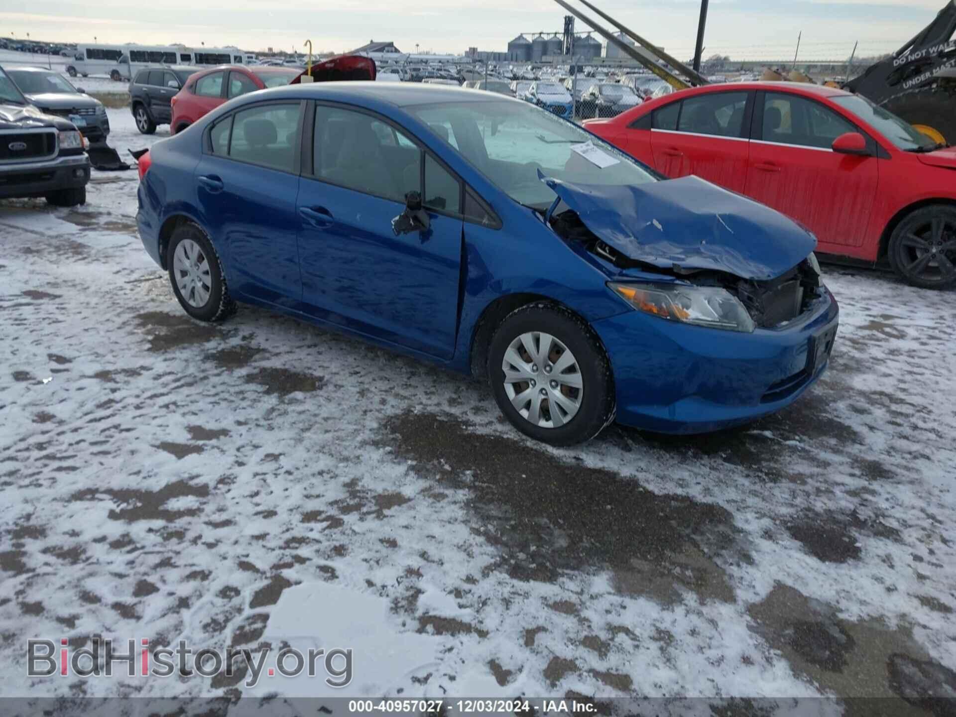 Фотография 19XFB2F5XCE077294 - HONDA CIVIC 2012