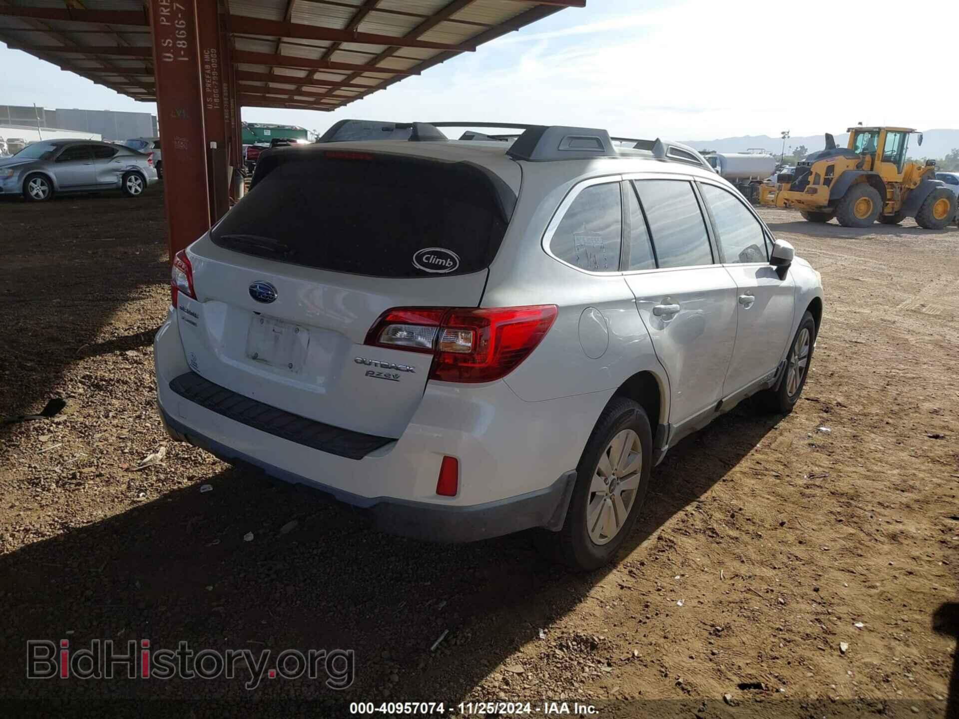 2016 SUBARU OUTBACK - VIN: 4S4BSACC8G3349281 - Фото 4