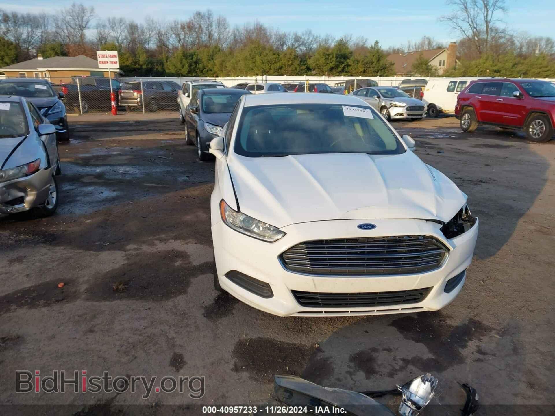 Photo 3FA6P0H73DR190993 - FORD FUSION 2013