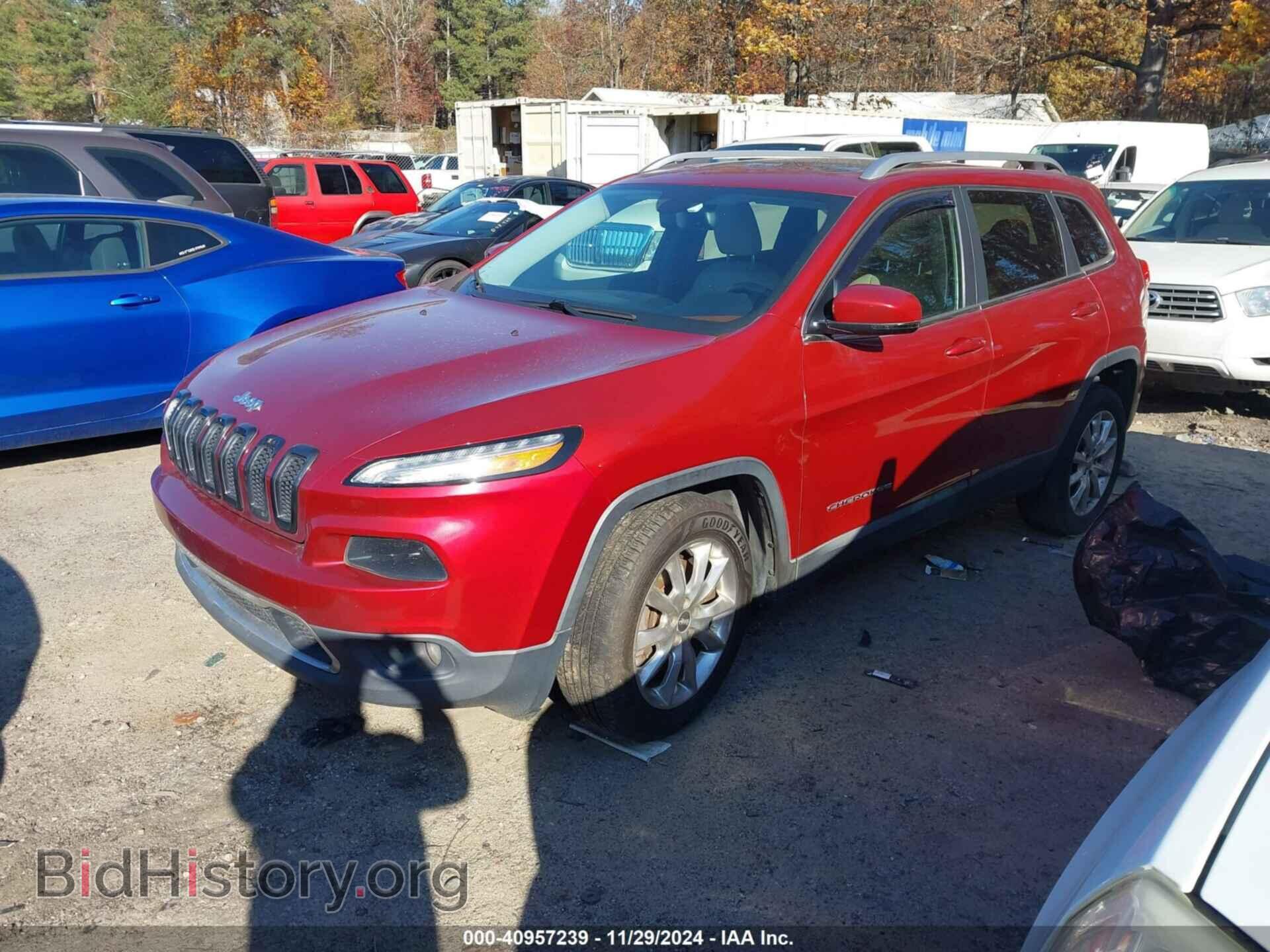 2015 JEEP CHEROKEE - VIN: 1C4PJLDS1FW700690 - Фото 2