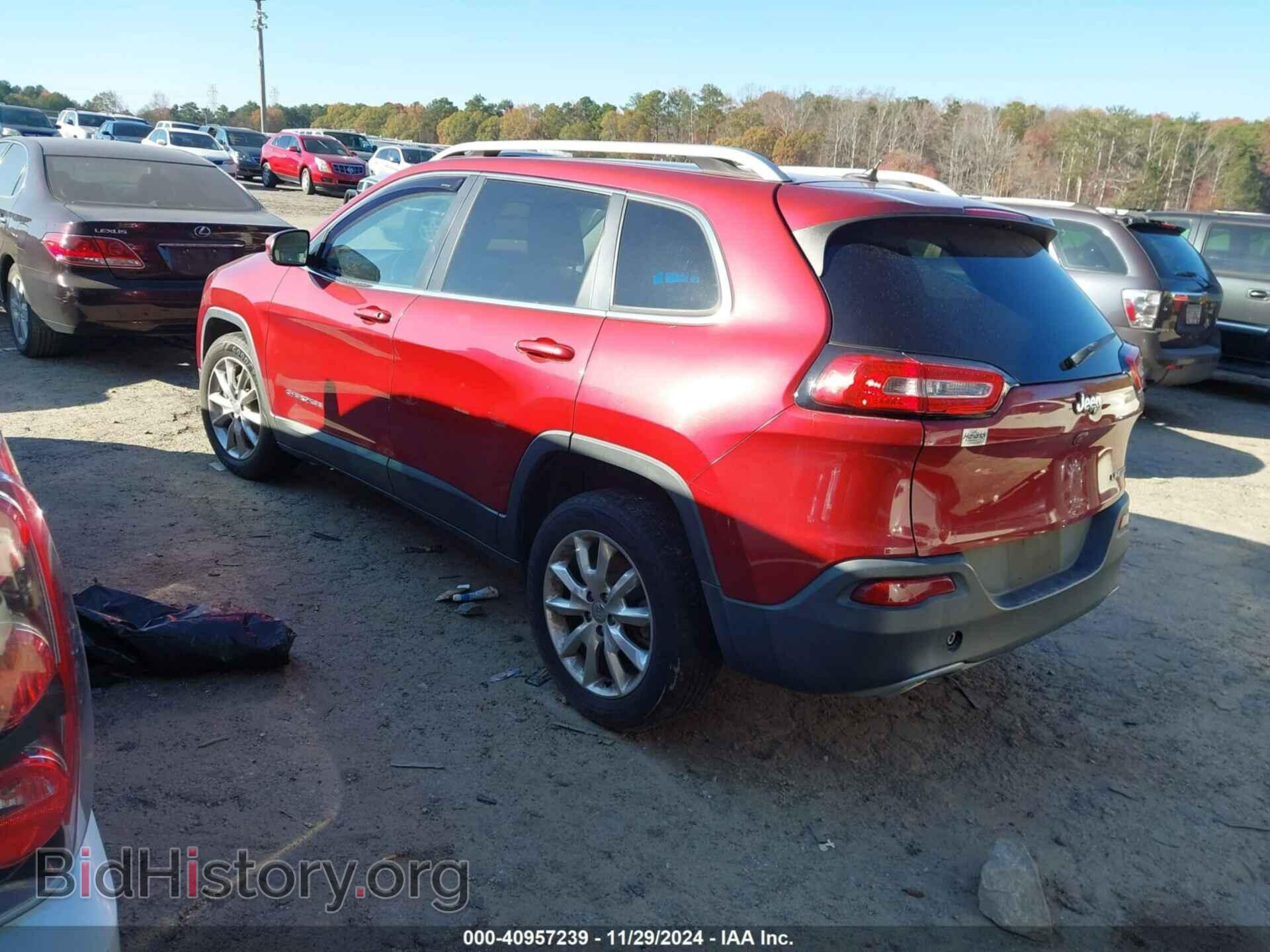 2015 JEEP CHEROKEE - VIN: 1C4PJLDS1FW700690 - Фото 3