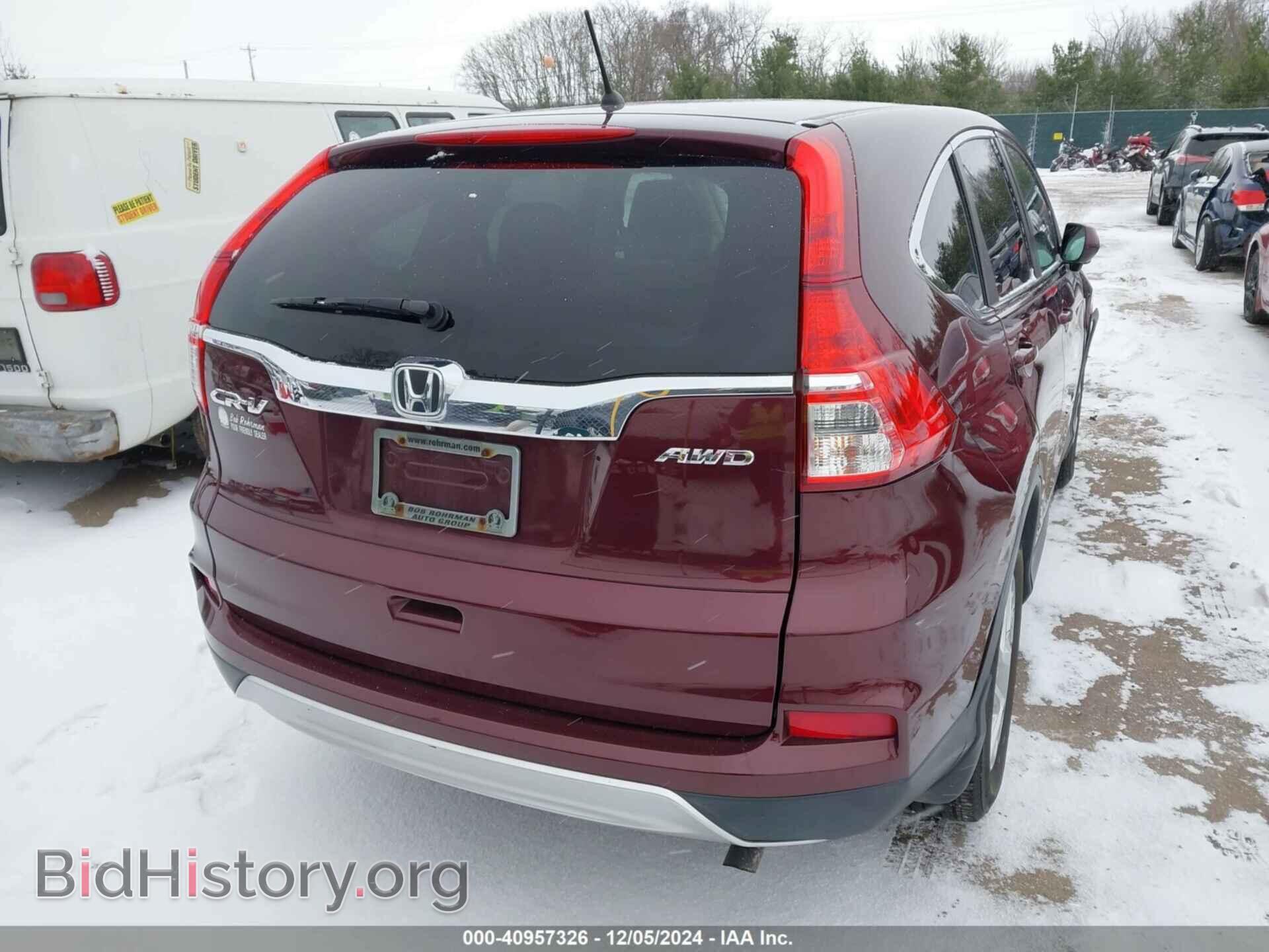 2016 HONDA CR-V - VIN: 5J6RM4H52GL004685 - Фото 4