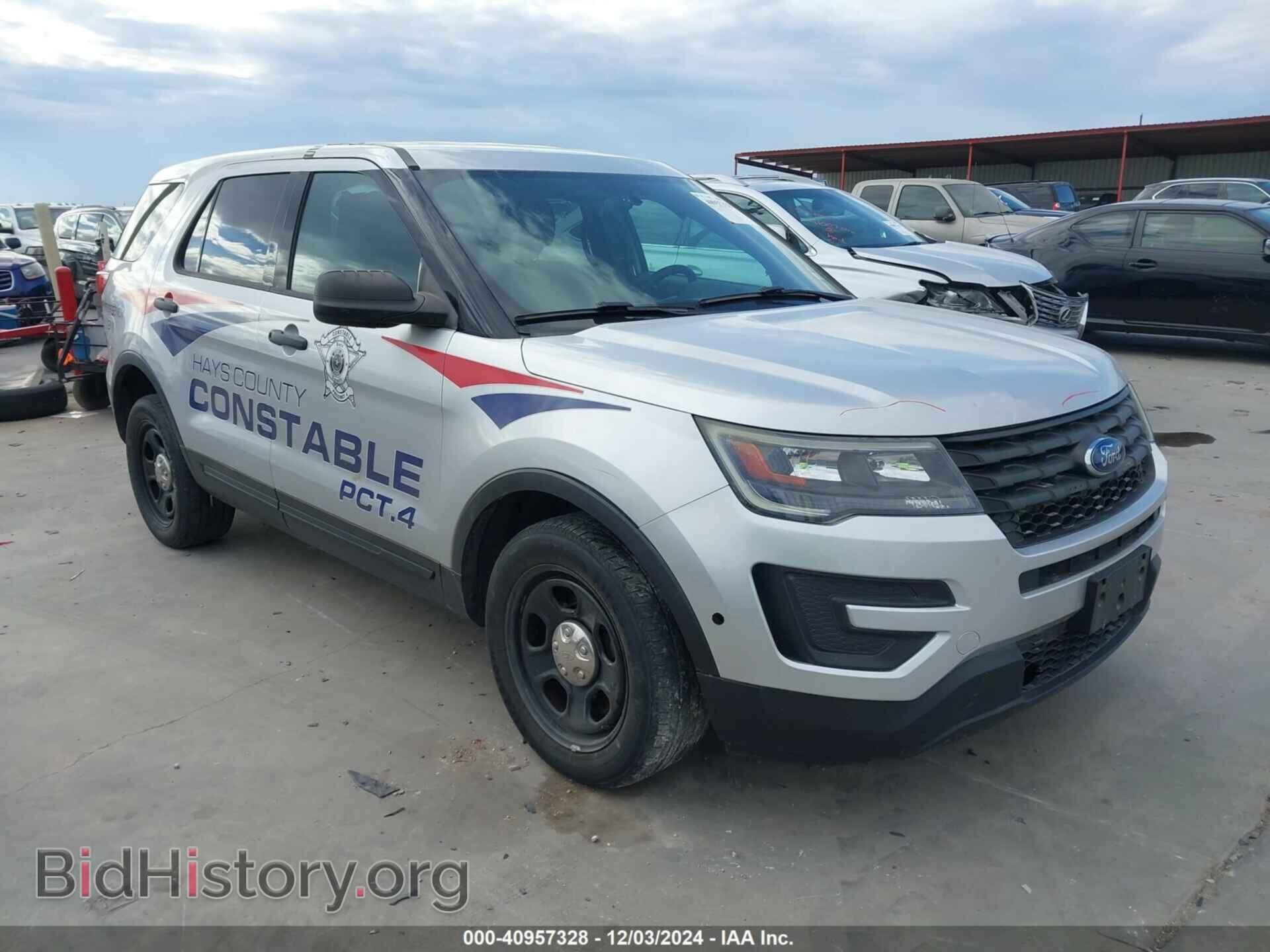 Photo 1FM5K8AR2JGB12881 - FORD POLICE INTERCEPTOR UTILITY 2018