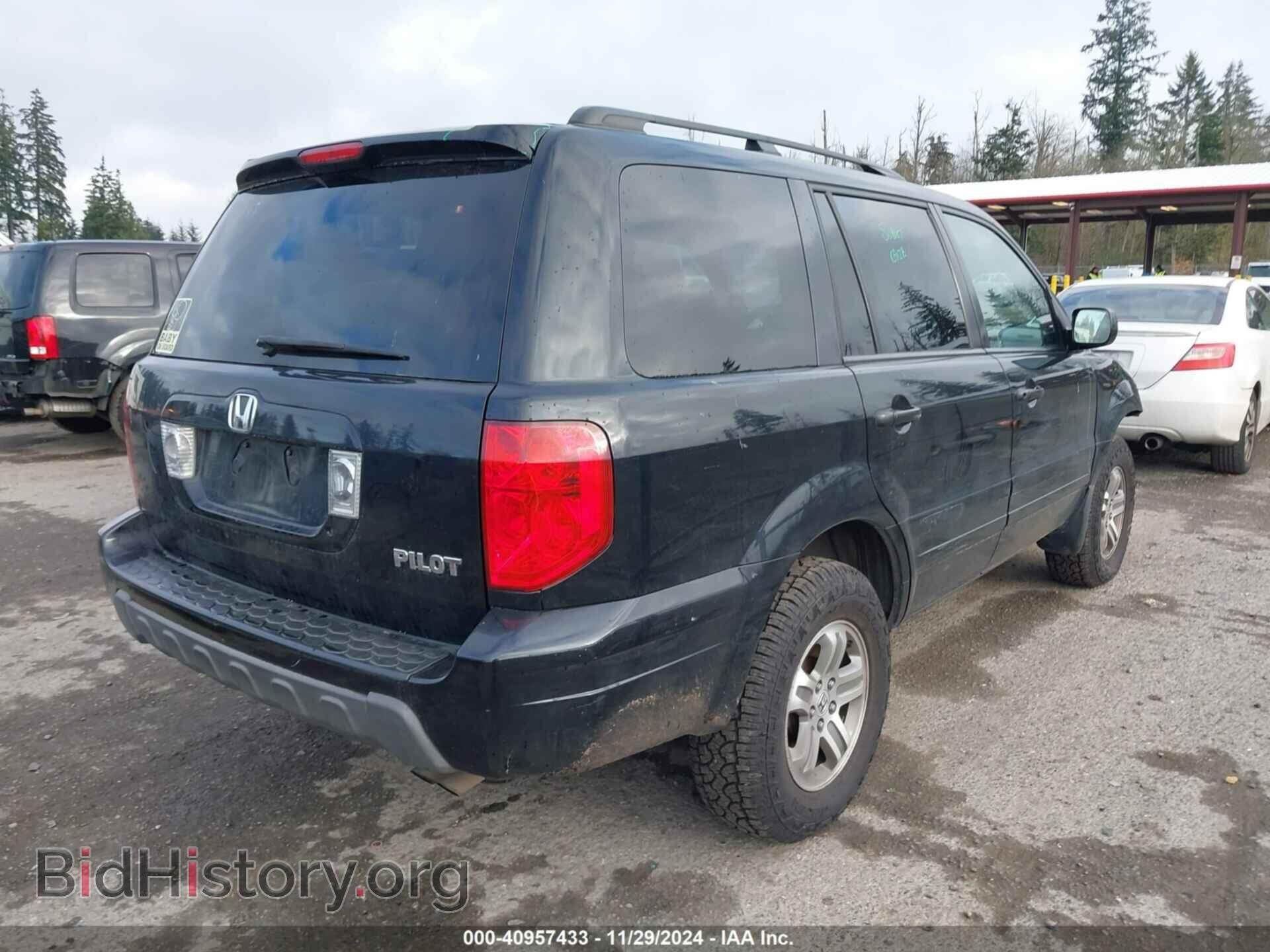 2005 HONDA PILOT - VIN: 2HKYF18425H567318 - Фото 4