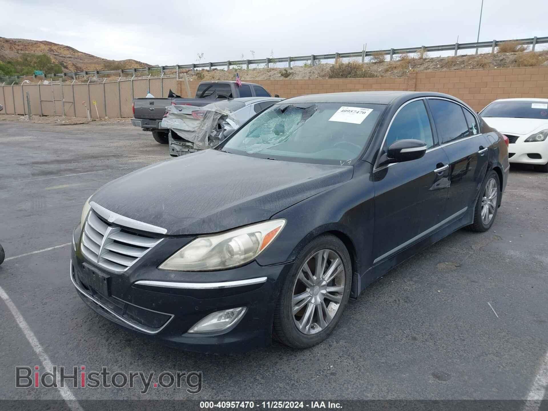2012 HYUNDAI GENESIS - VIN: KMHGC4DF6CU199642 - Фото 2