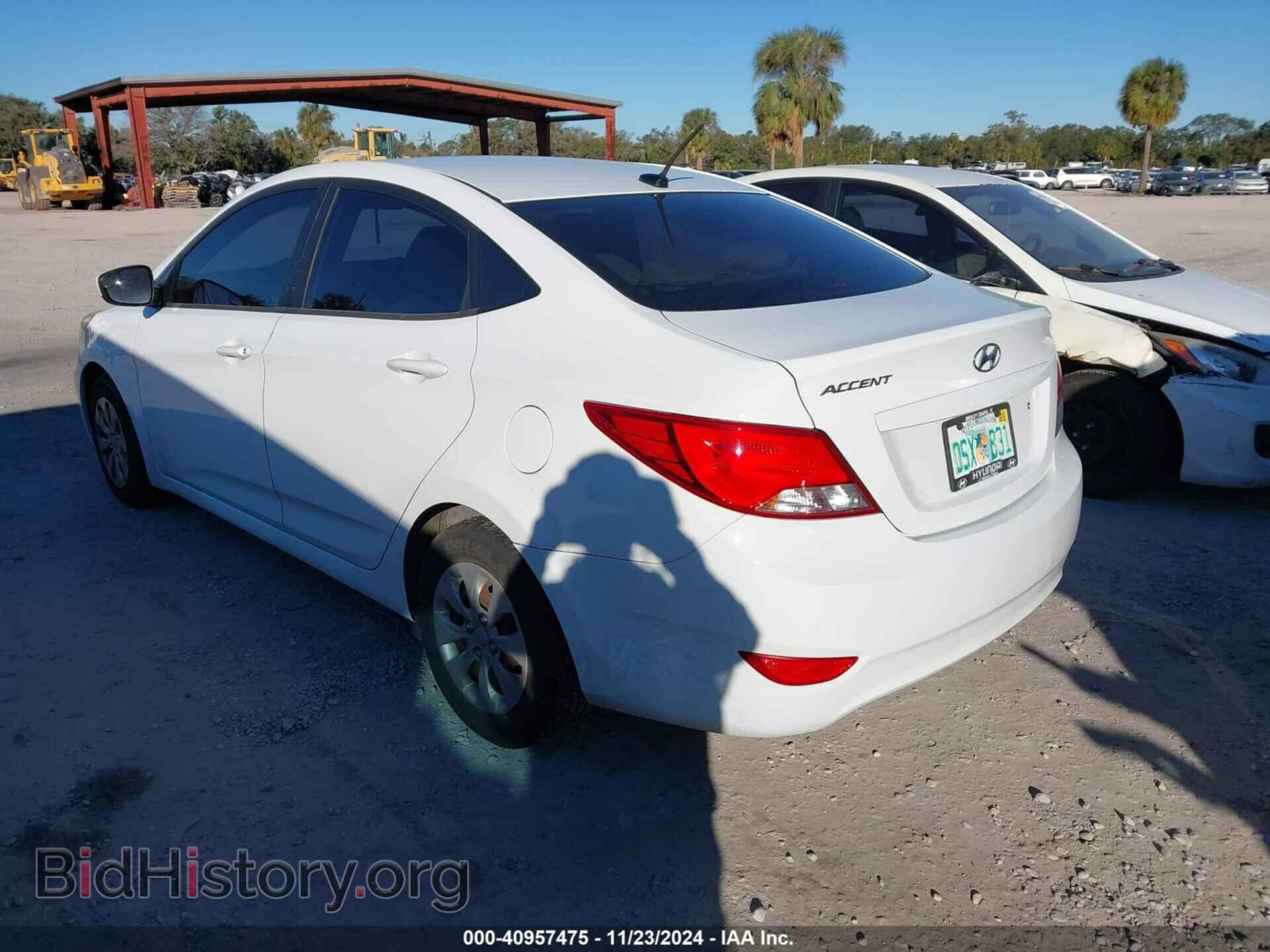 2015 HYUNDAI ACCENT - VIN: KMHCT4AE6FU846751 - Фото 3