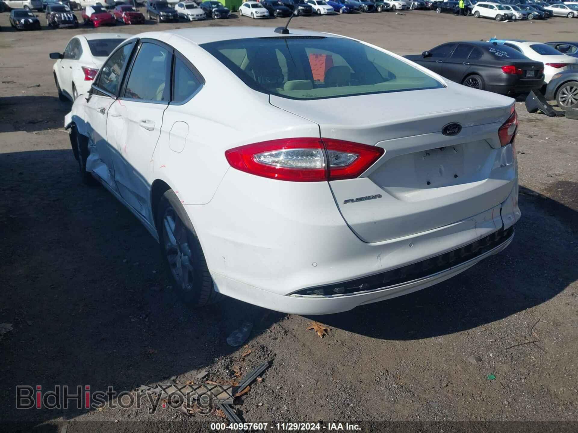 2016 FORD FUSION - VIN: 3FA6P0H7XGR251275 - Фото 3
