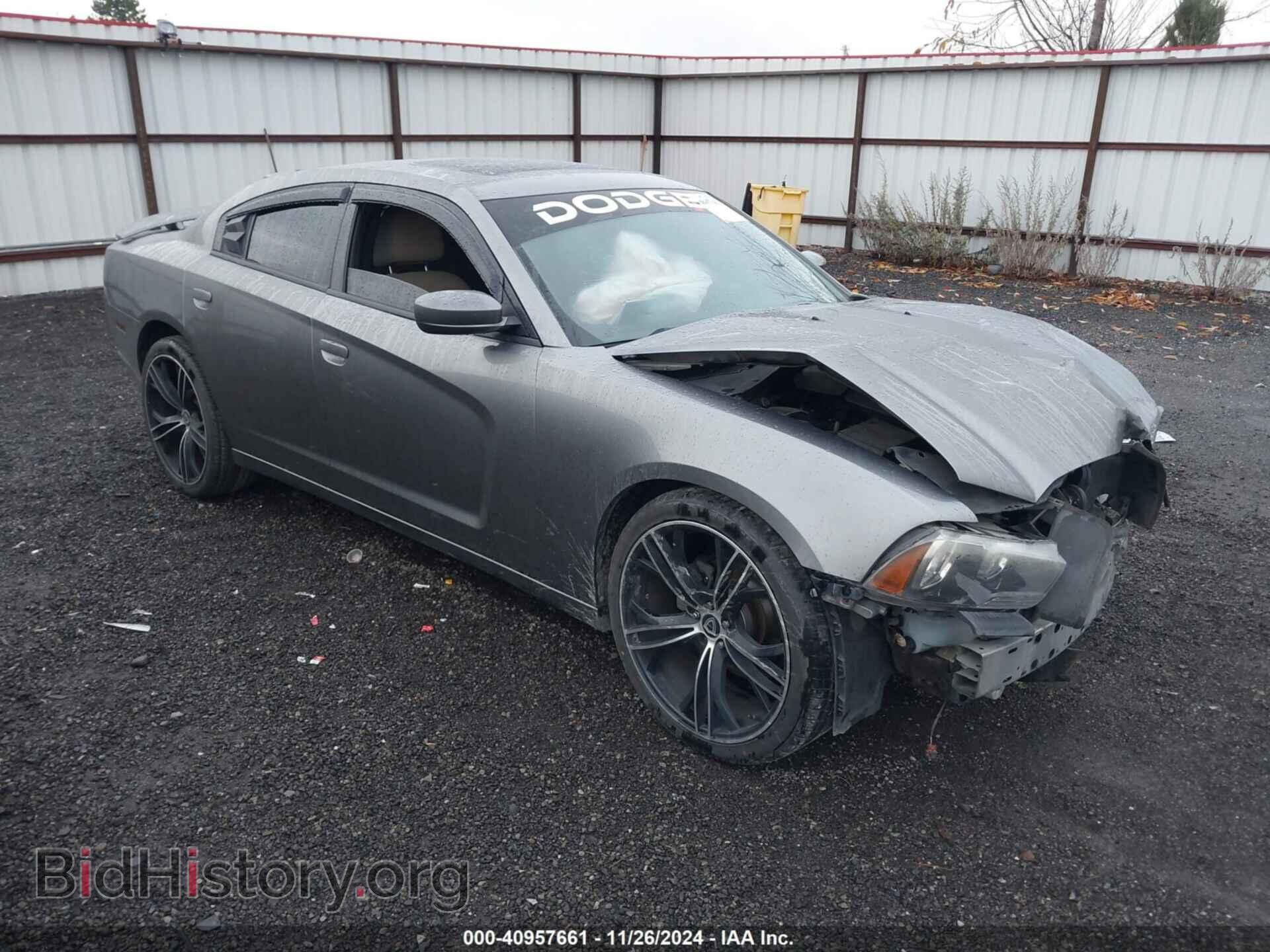 Photo 2C3CDXHG6CH271354 - DODGE CHARGER 2012