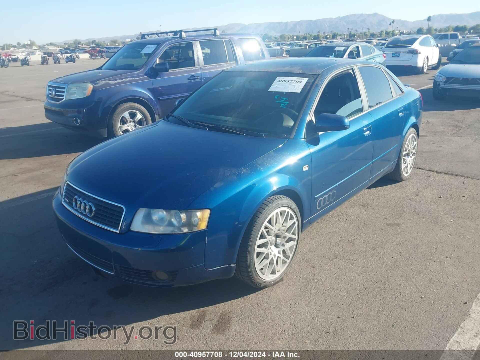 2005 AUDI A4 - VIN: WAULC68E05A034400 - Фото 2