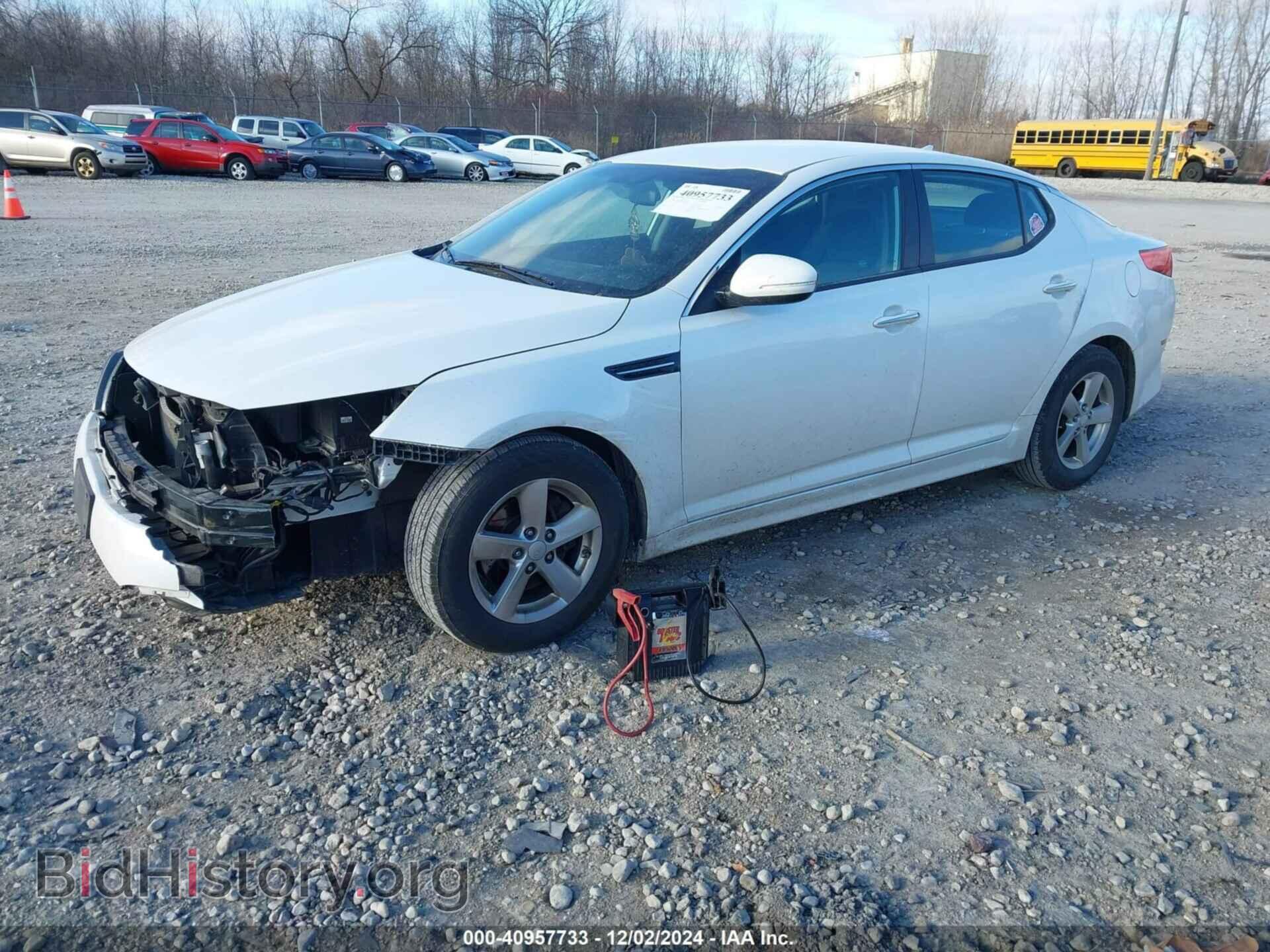 2015 KIA OPTIMA - VIN: KNAGM4A70F5646007 - Фото 2