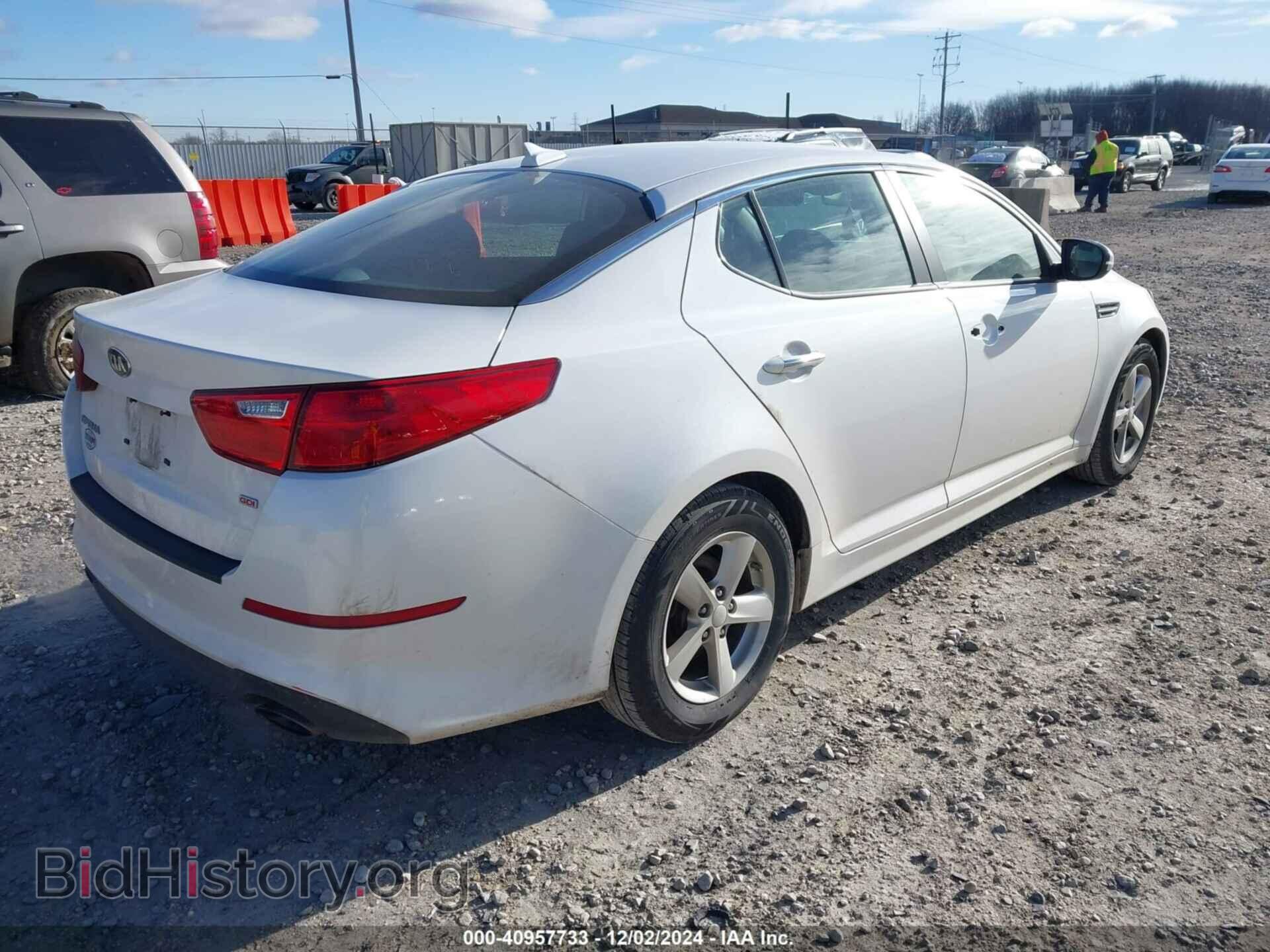 2015 KIA OPTIMA - VIN: KNAGM4A70F5646007 - Фото 4