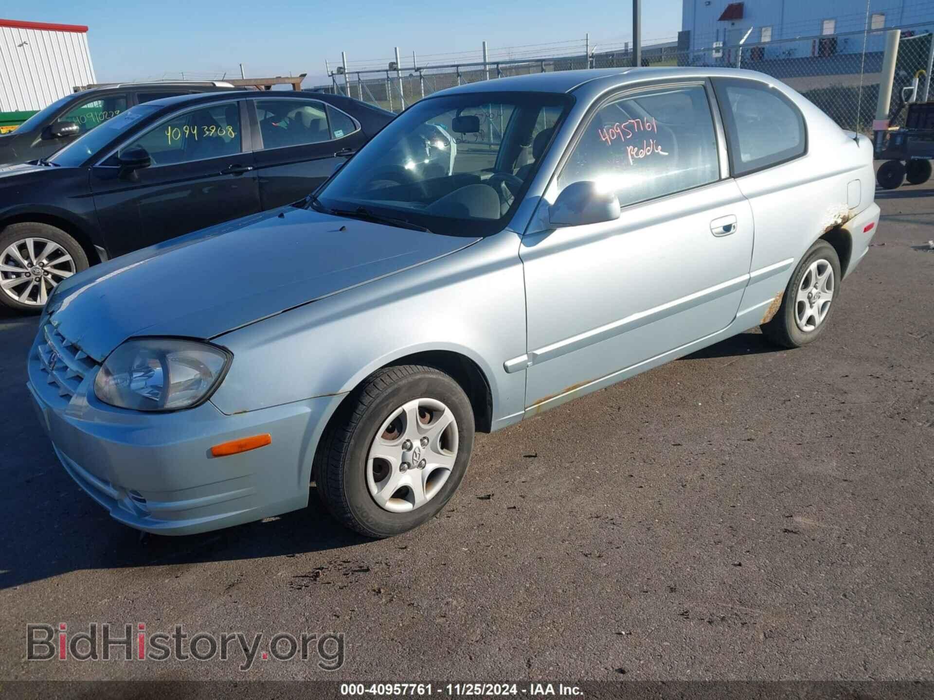 2005 HYUNDAI ACCENT - VIN: KMHCG35C05U355257 - Фото 2