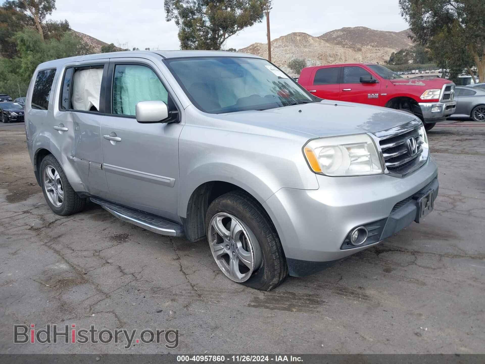 Photo 5FNYF3H52EB019368 - HONDA PILOT 2014
