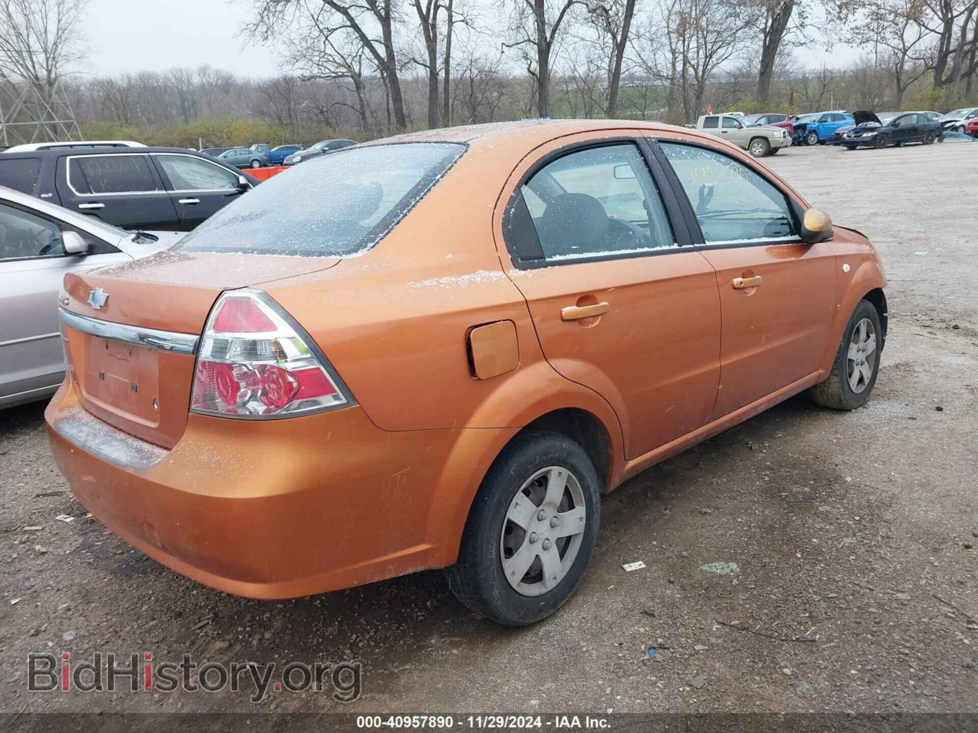 2008 CHEVROLET AVEO - VIN: KL1TD56678B077093 - Фото 4