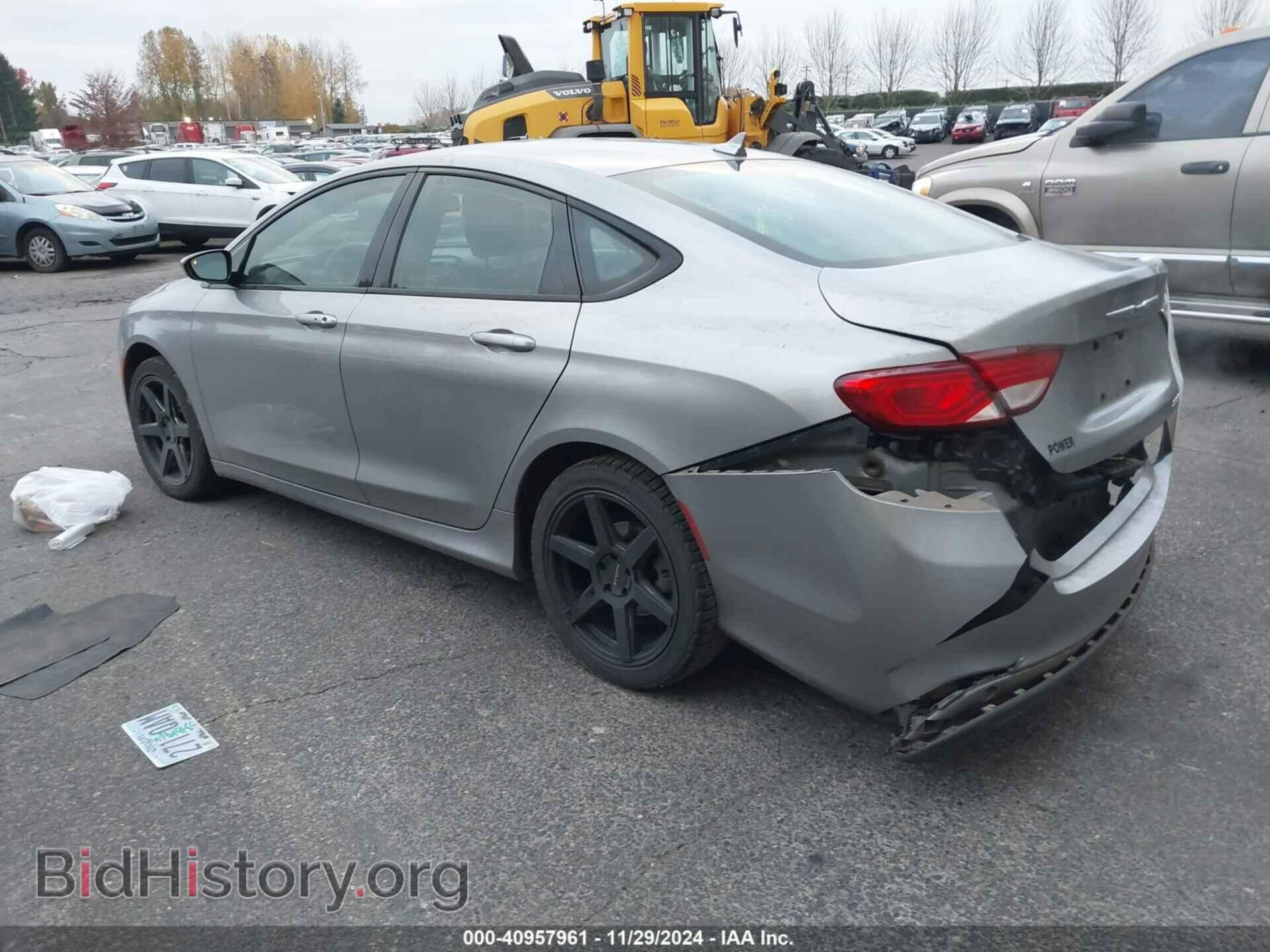 2015 CHRYSLER 200 - VIN: 1C3CCCBG5FN557244 - Фото 3