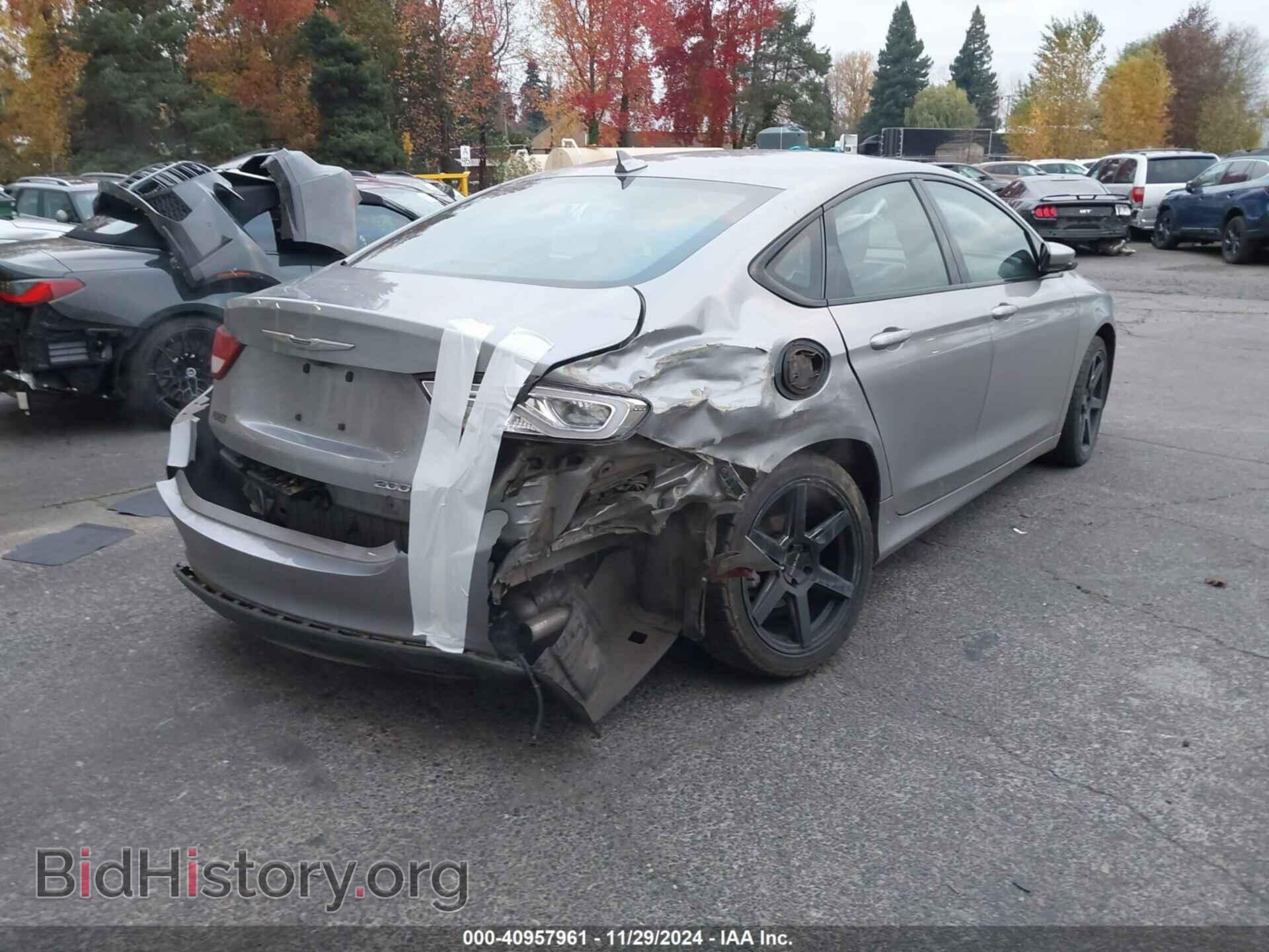 2015 CHRYSLER 200 - VIN: 1C3CCCBG5FN557244 - Фото 4