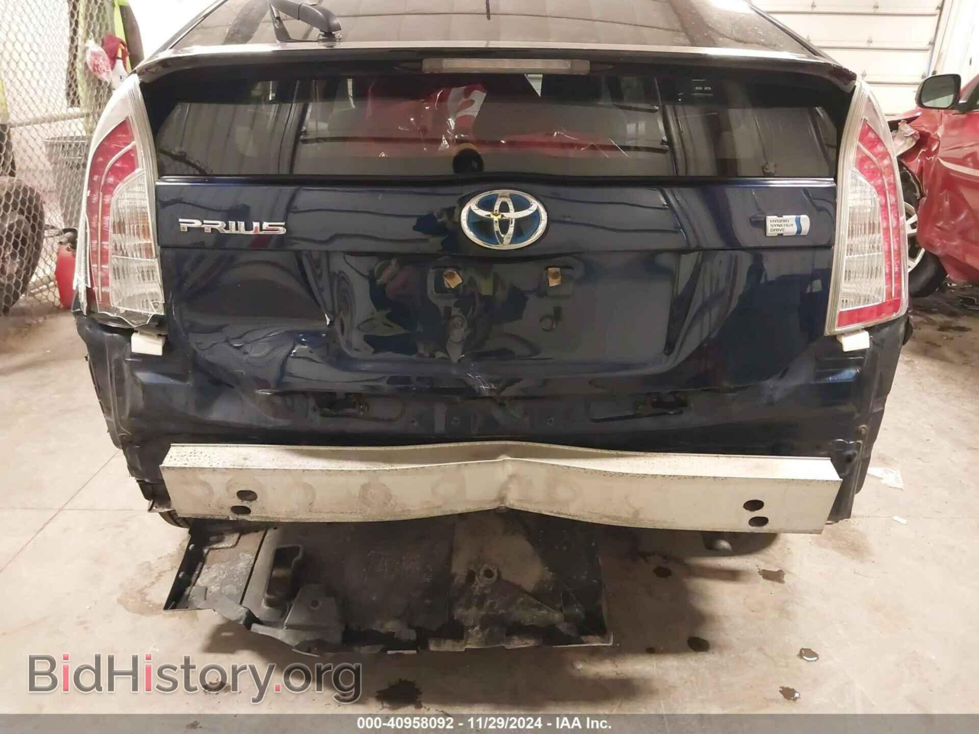 2012 TOYOTA PRIUS - VIN: JTDKN3DU9C1546920 - Фото 6