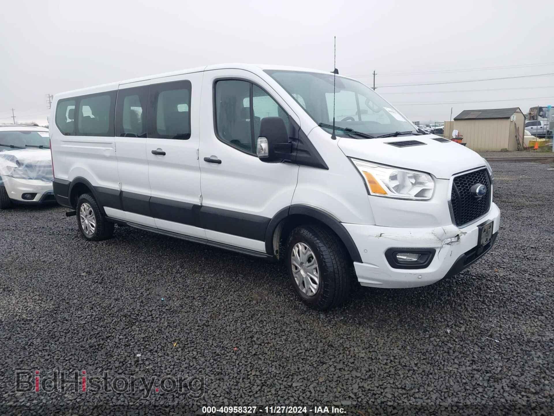 Photo 1FBAX2Y8XMKA64809 - FORD TRANSIT-350 PASSENGER VAN 2021