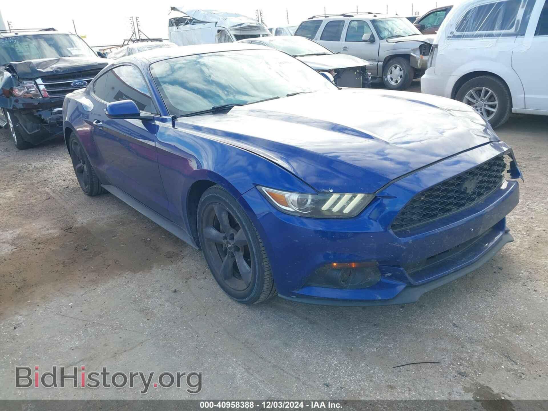 Фотография 1FA6P8AM1G5316595 - FORD MUSTANG 2016