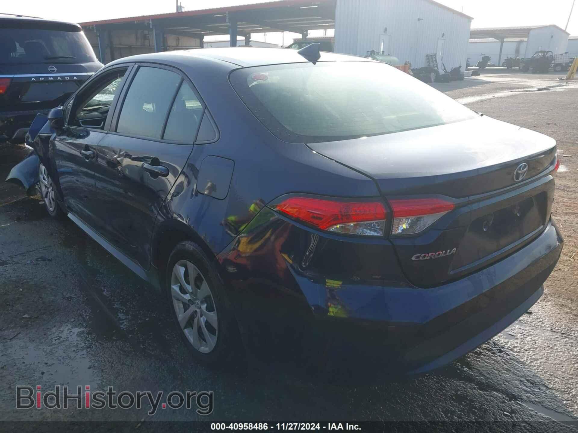 2020 TOYOTA COROLLA - VIN: JTDEPRAE7LJ104841 - Фото 3