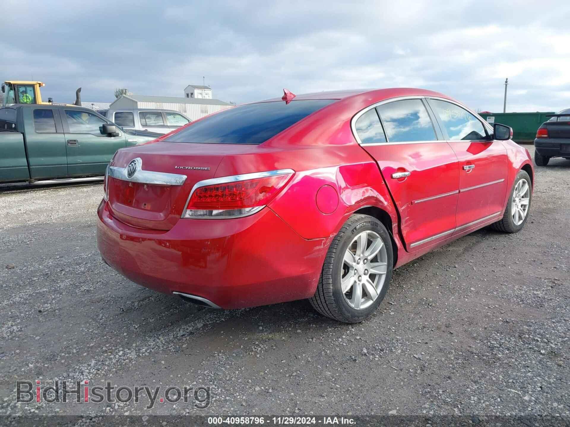 2012 BUICK LACROSSE - VIN: 1G4GD5E32CF235211 - Фото 4