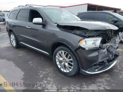 2017 Dodge DURANGO SXT RWD, серый — VIN 1C4RDHAG5HC709300, IAAI