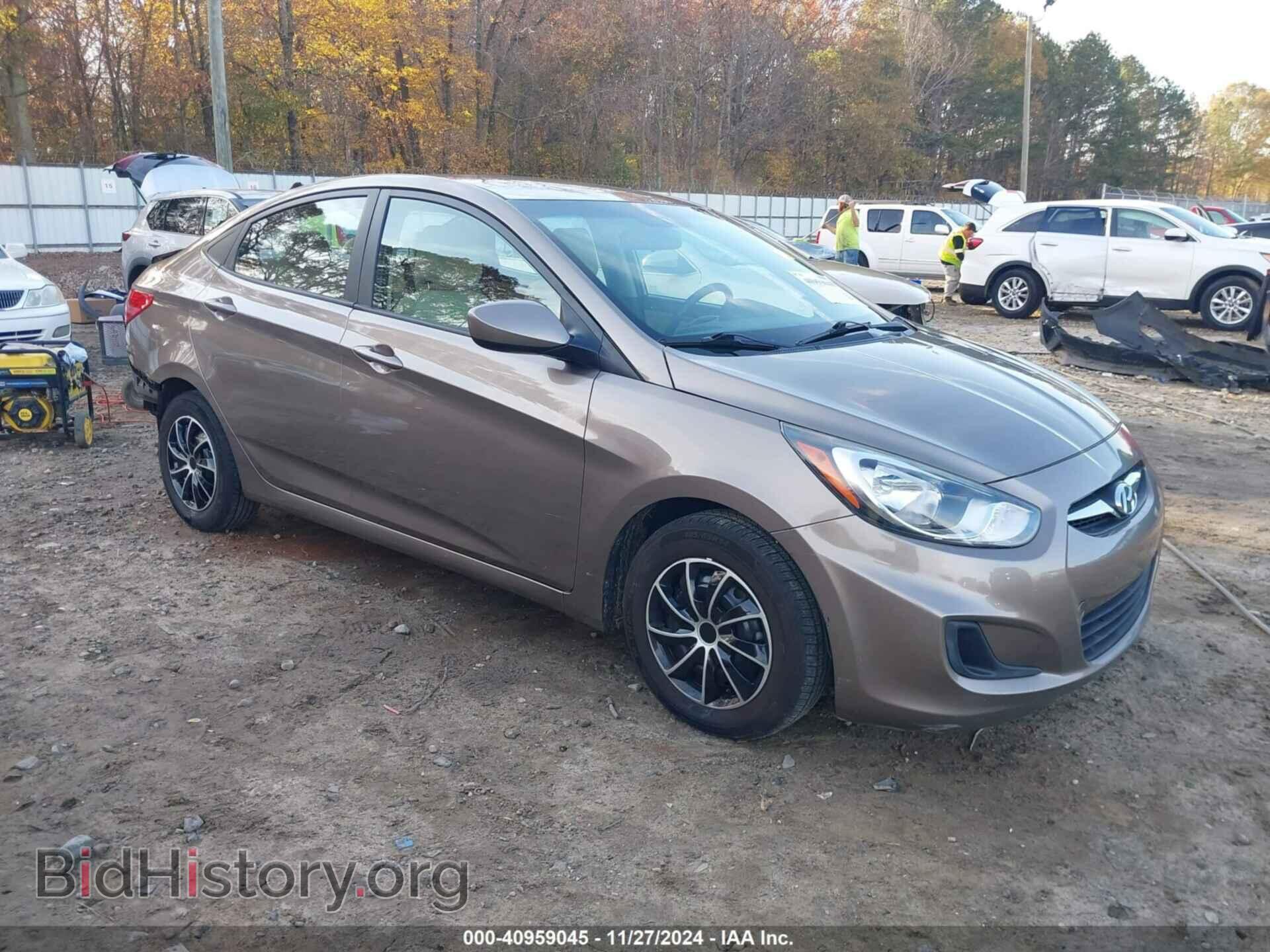 Photo KMHCT4AE1DU422181 - HYUNDAI ACCENT 2013