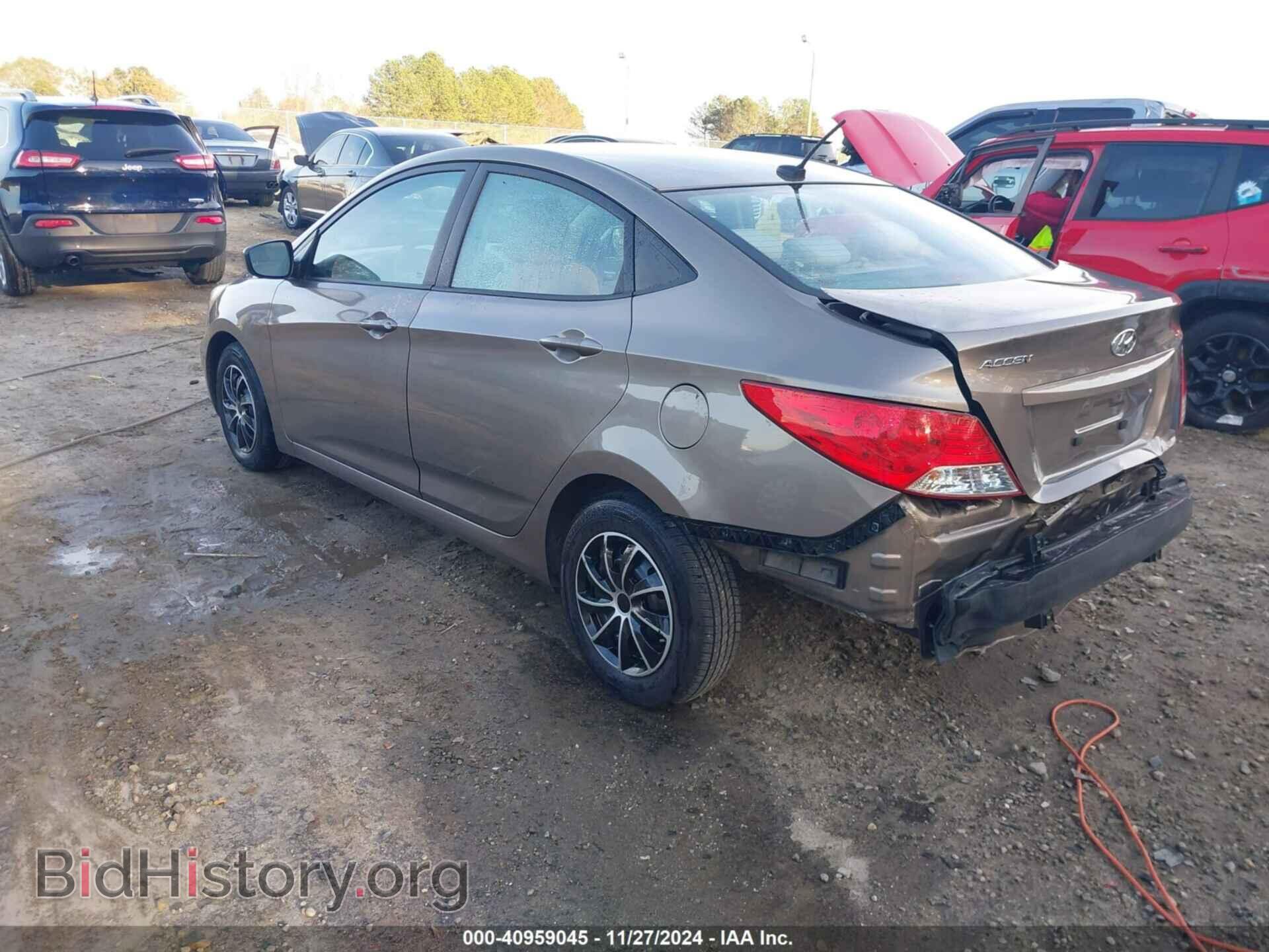 2013 HYUNDAI ACCENT - VIN: KMHCT4AE1DU422181 - Фото 3