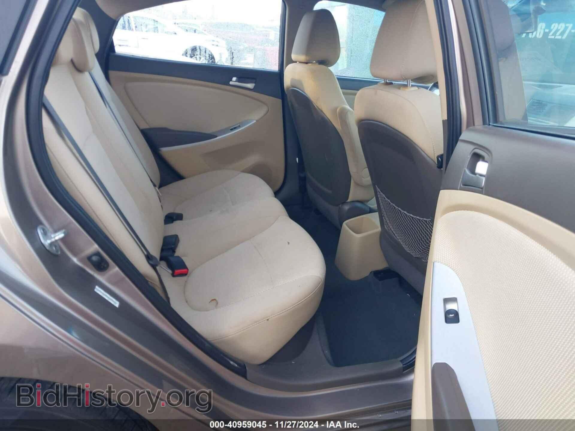 2013 HYUNDAI ACCENT - VIN: KMHCT4AE1DU422181 - Фото 8